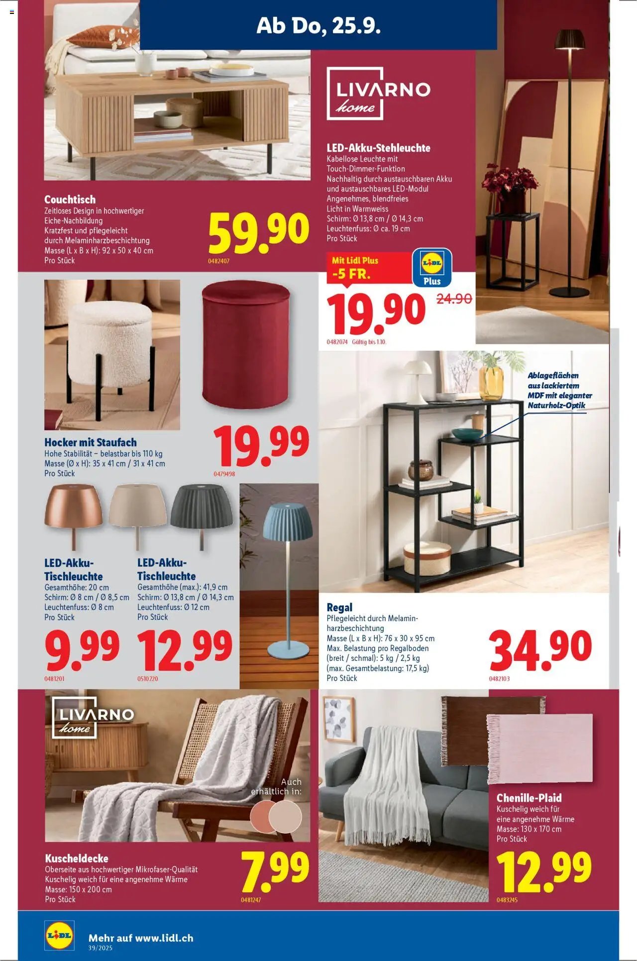 Lidl Aktionen (2025-09-25 - 2025-10-01)