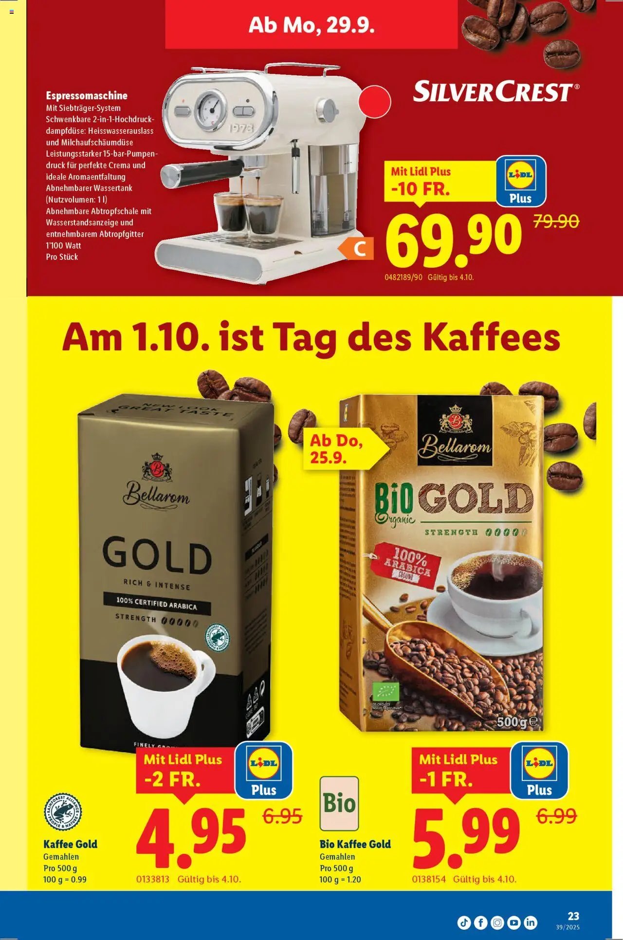 Lidl Aktionen (2025-09-25 - 2025-10-01)