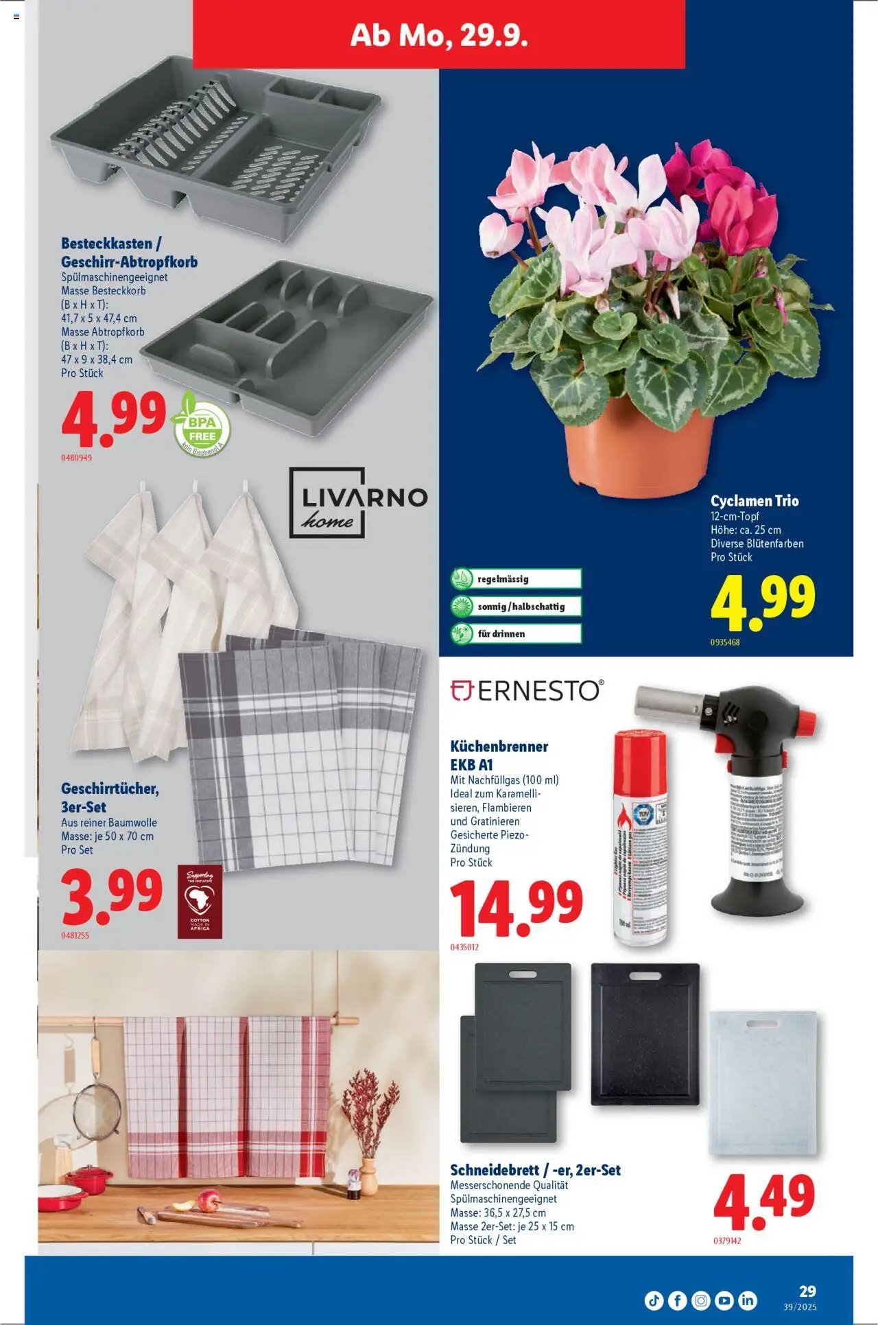 Lidl Aktionen (2025-09-25 - 2025-10-01)