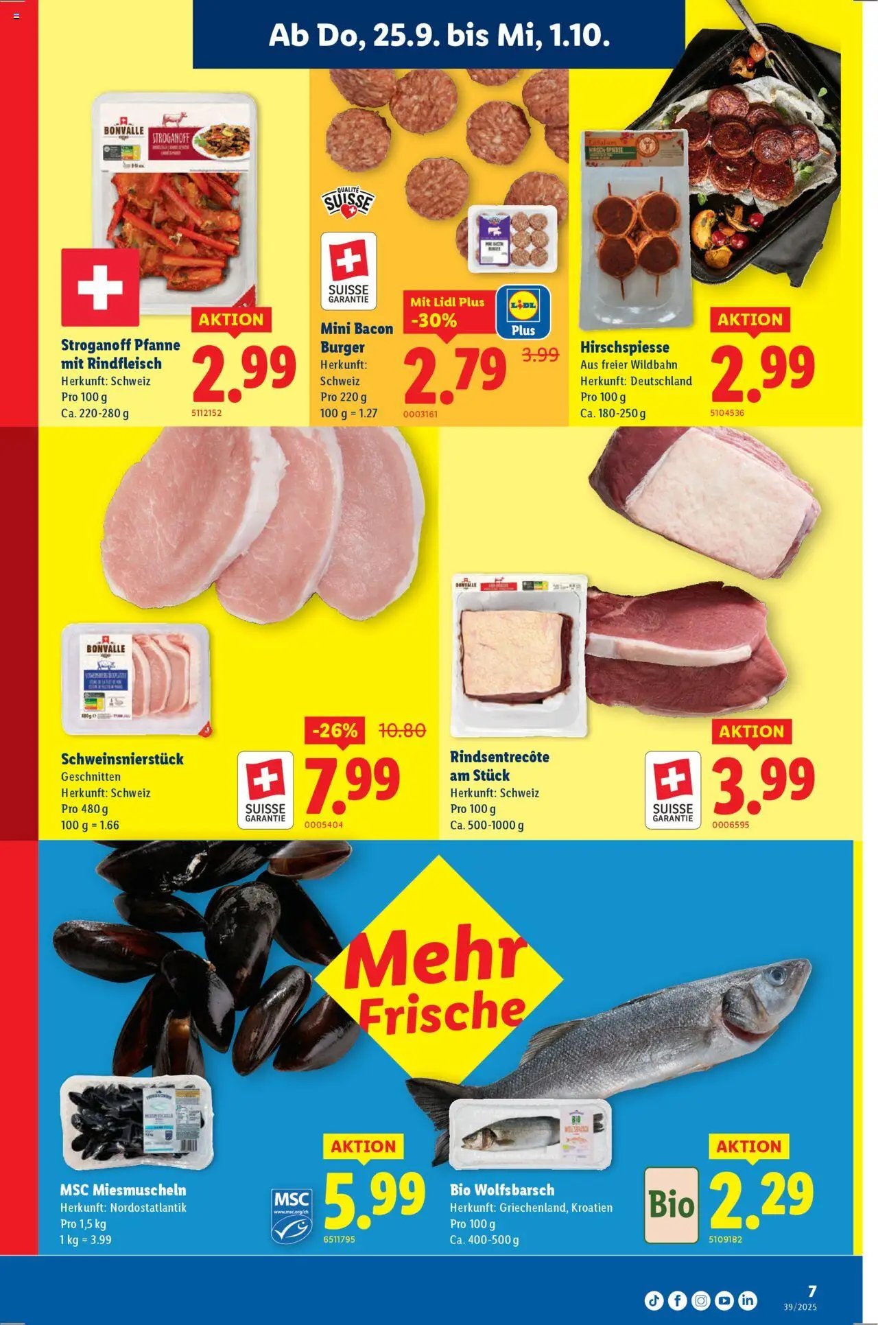Lidl Aktionen (2025-09-25 - 2025-10-01)