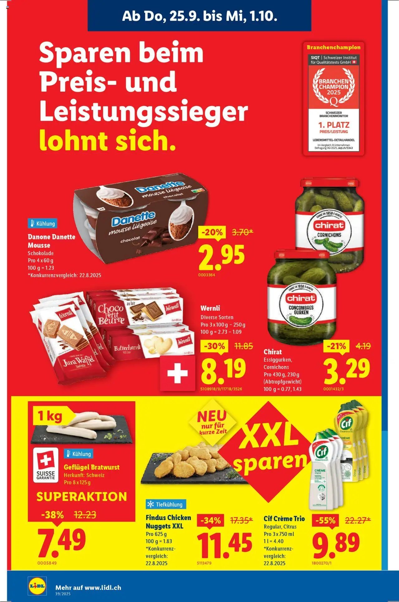 Lidl Aktionen (2025-09-25 - 2025-10-01)