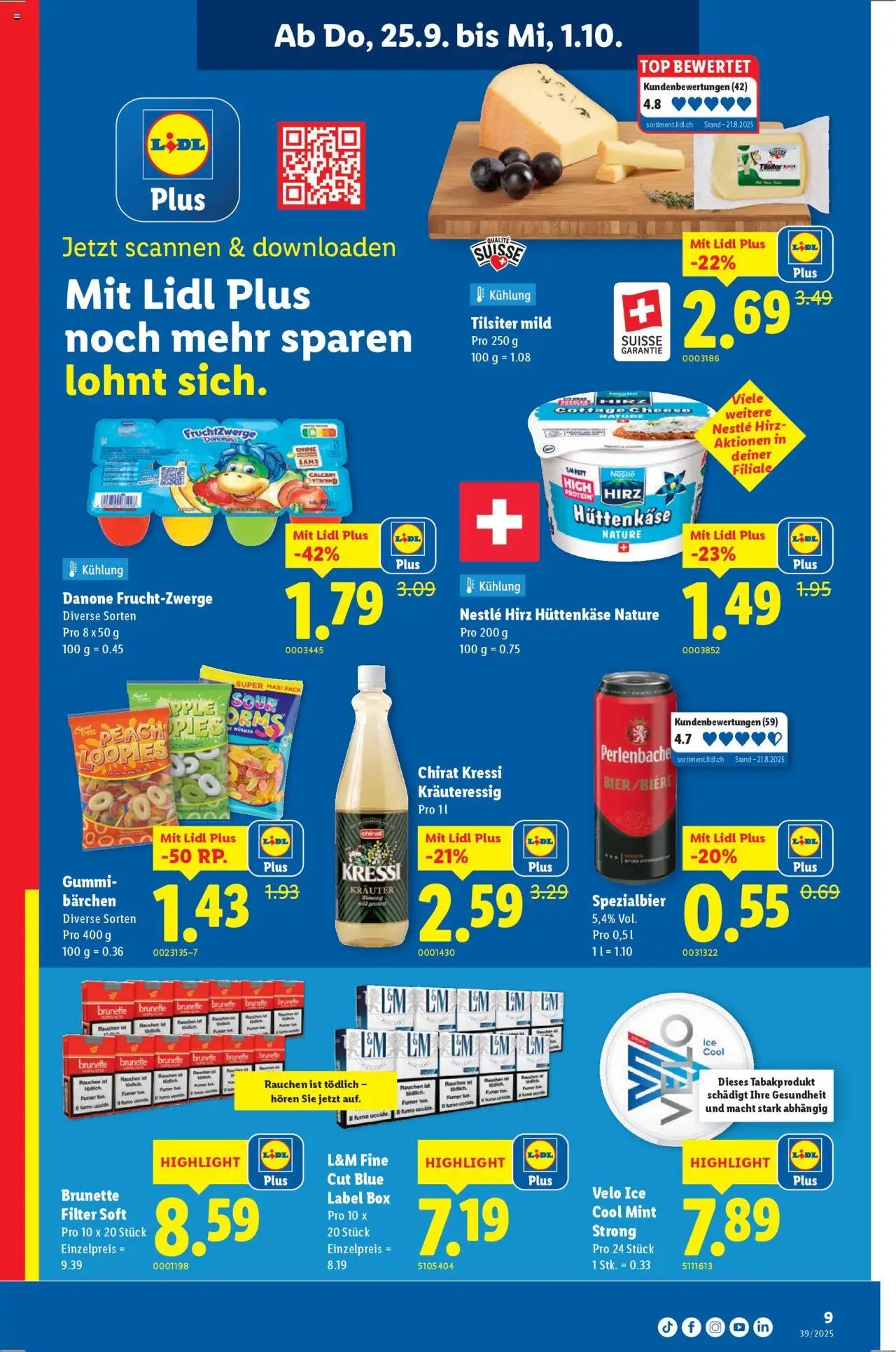 Lidl Aktionen (2025-09-25 - 2025-10-01)
