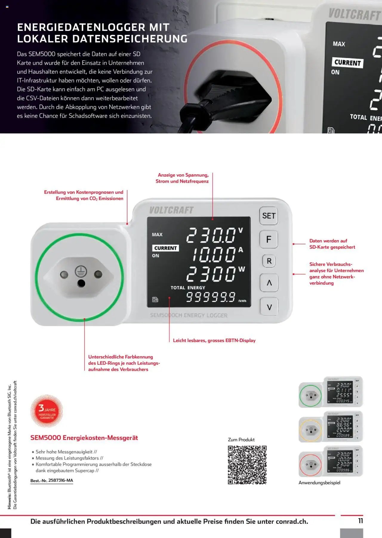 Conrad Aktionen Voltcraft News  (2024-11-04 - 2025-12-31) | 11