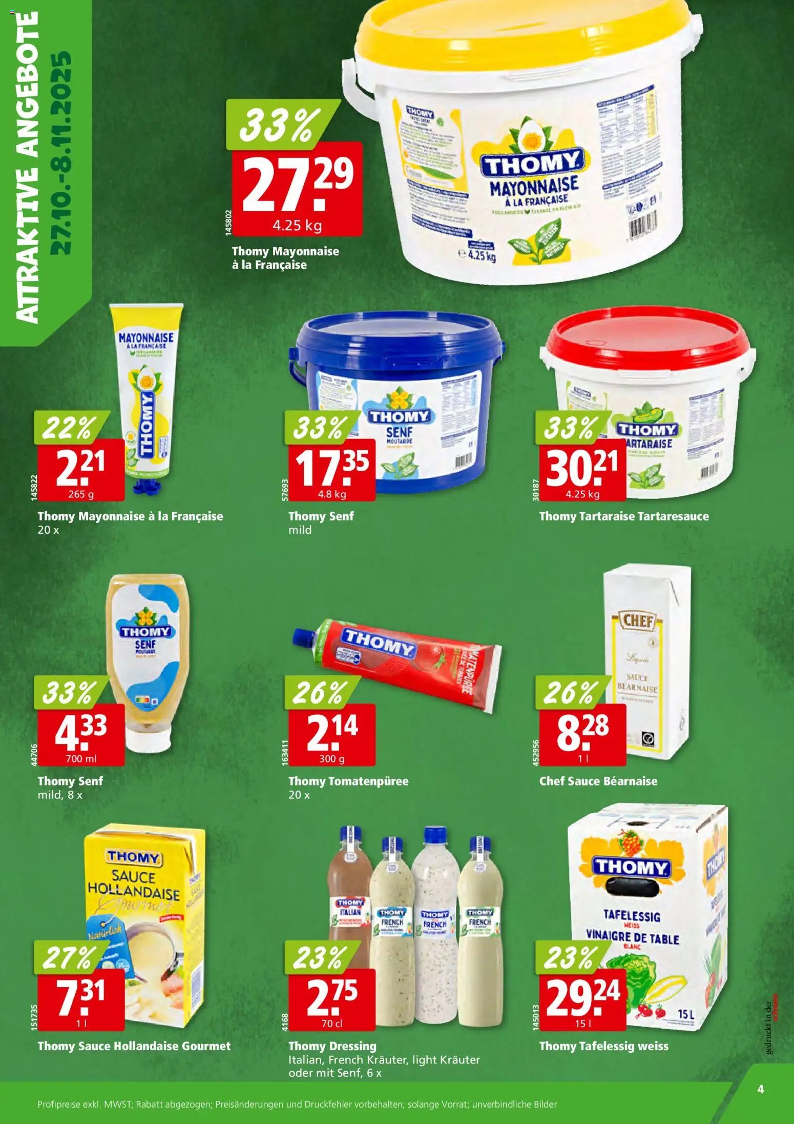 Aligro Attraktive Angebote Chavannes, Matran, Genf, Sitten (2025-10-27 - 2025-11-08) | 4