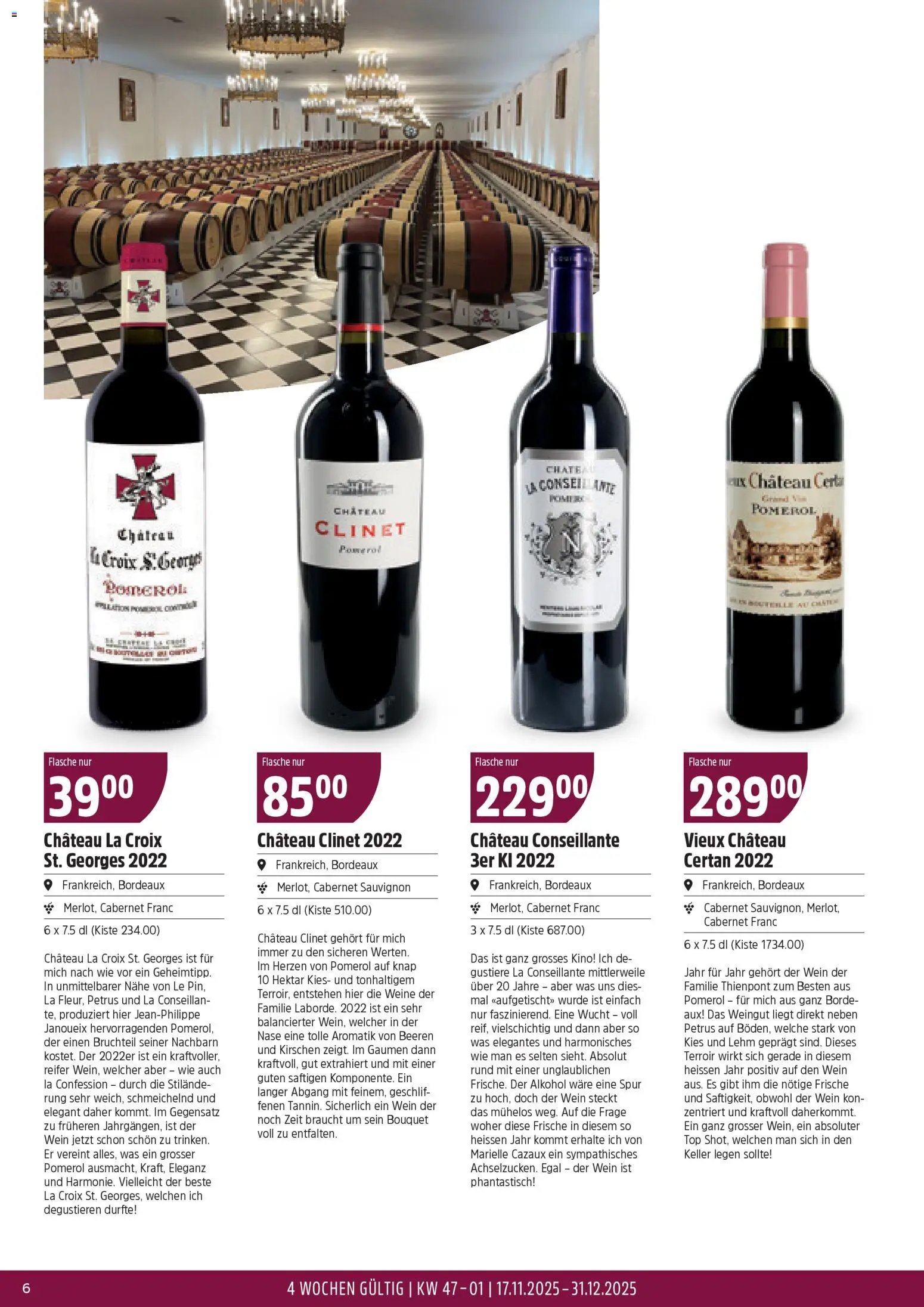 TopCC Aktionen Bordeaux (2025-11-17 - 2025-12-31) | 6