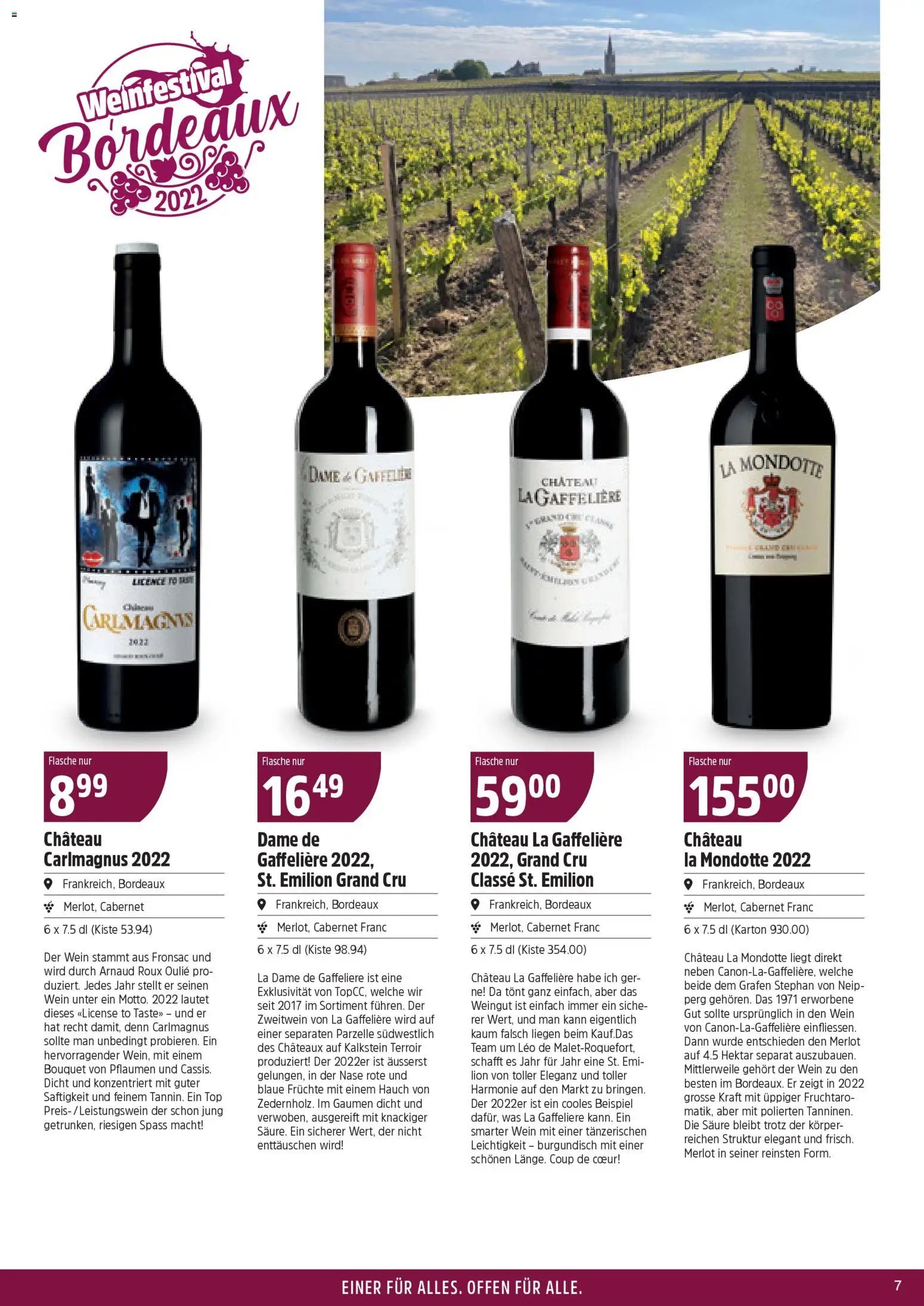 TopCC Aktionen Bordeaux (2025-11-17 - 2025-12-31) | 7