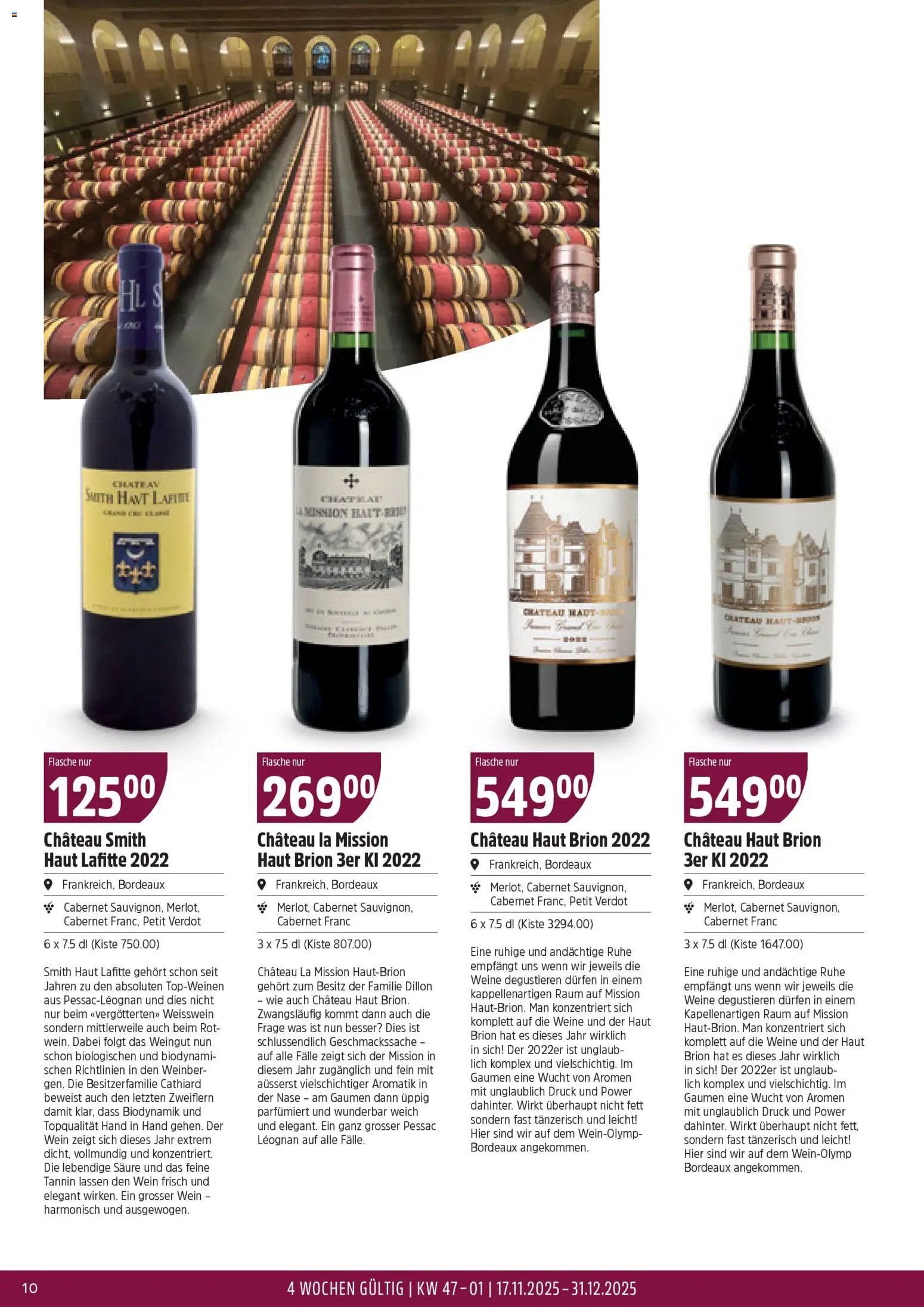 TopCC Aktionen Bordeaux (2025-11-17 - 2025-12-31) | 10