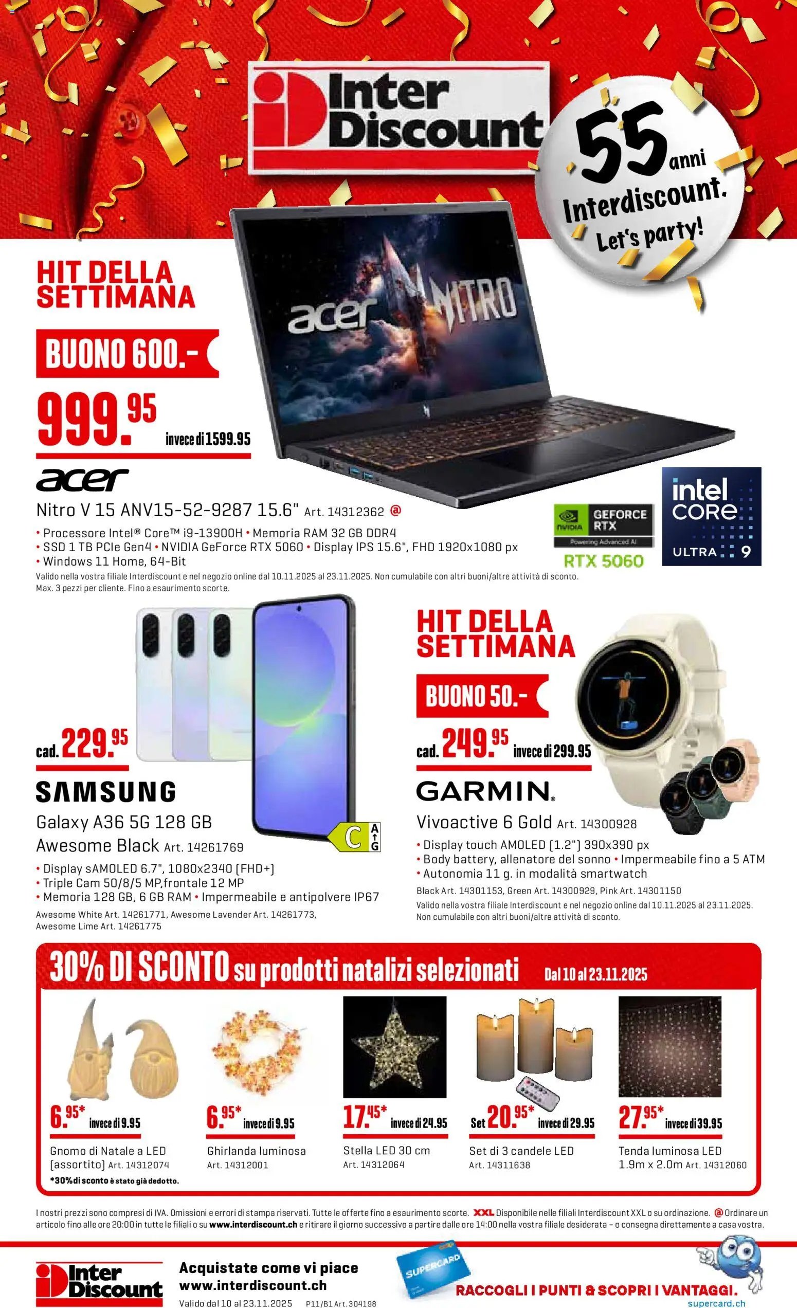Interdiscount Aktionen IT (2025-11-10 - 2025-11-23)