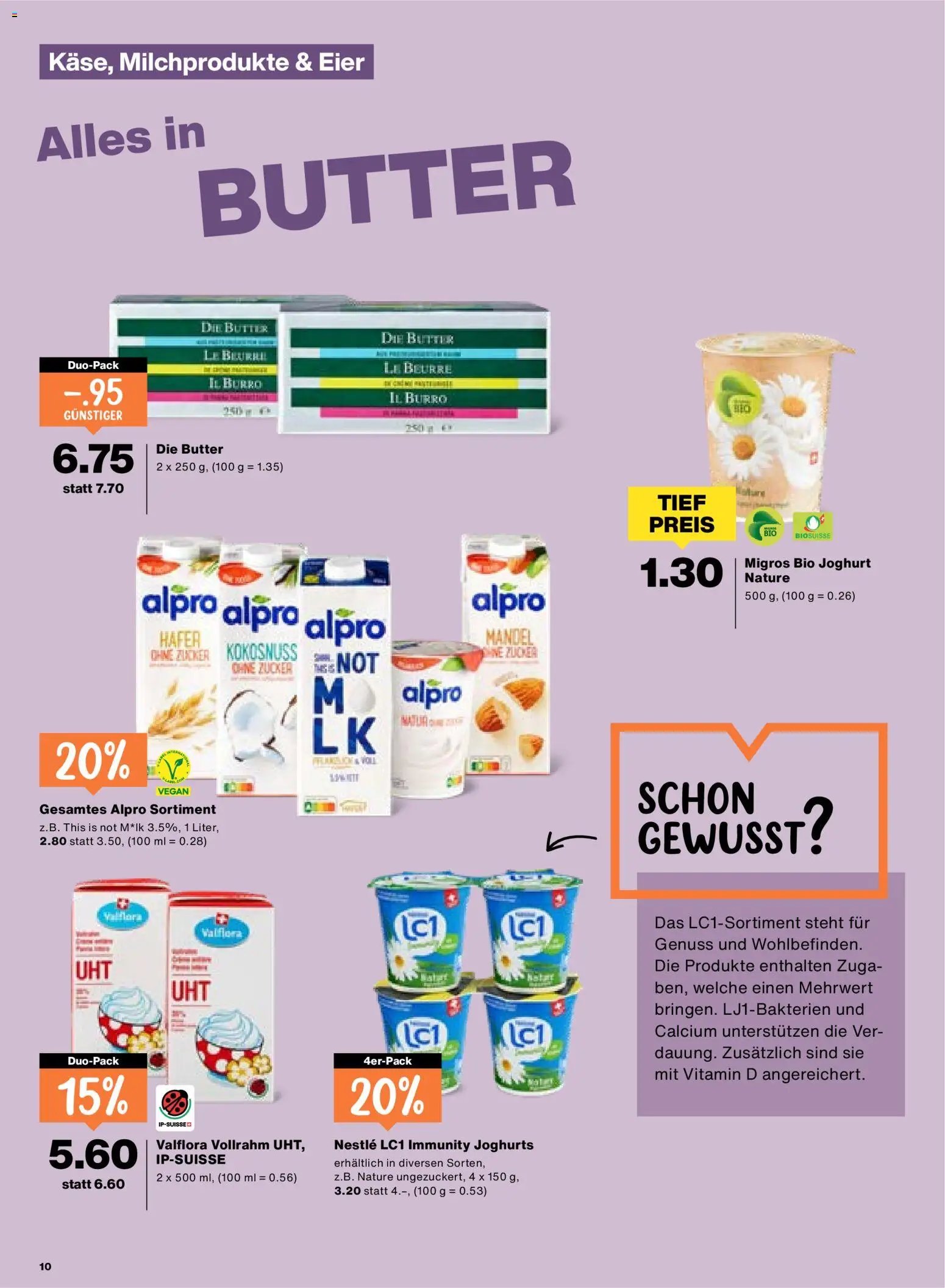 Migros aktionen