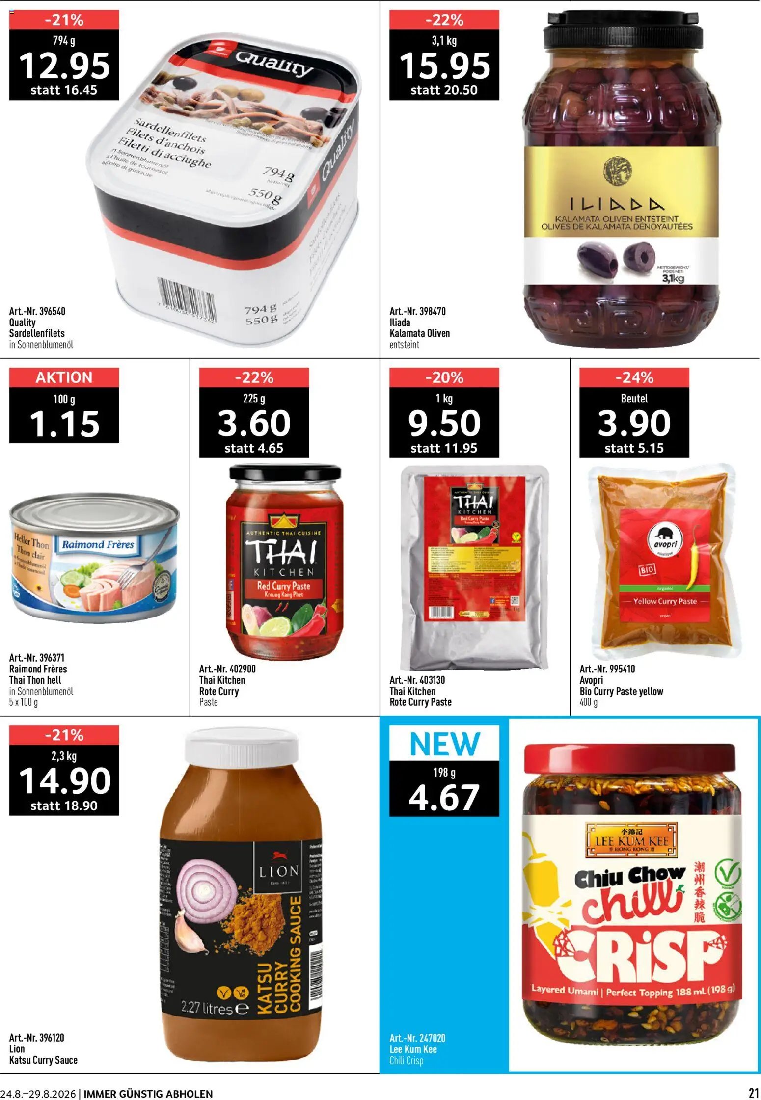 Prodega aktionen
