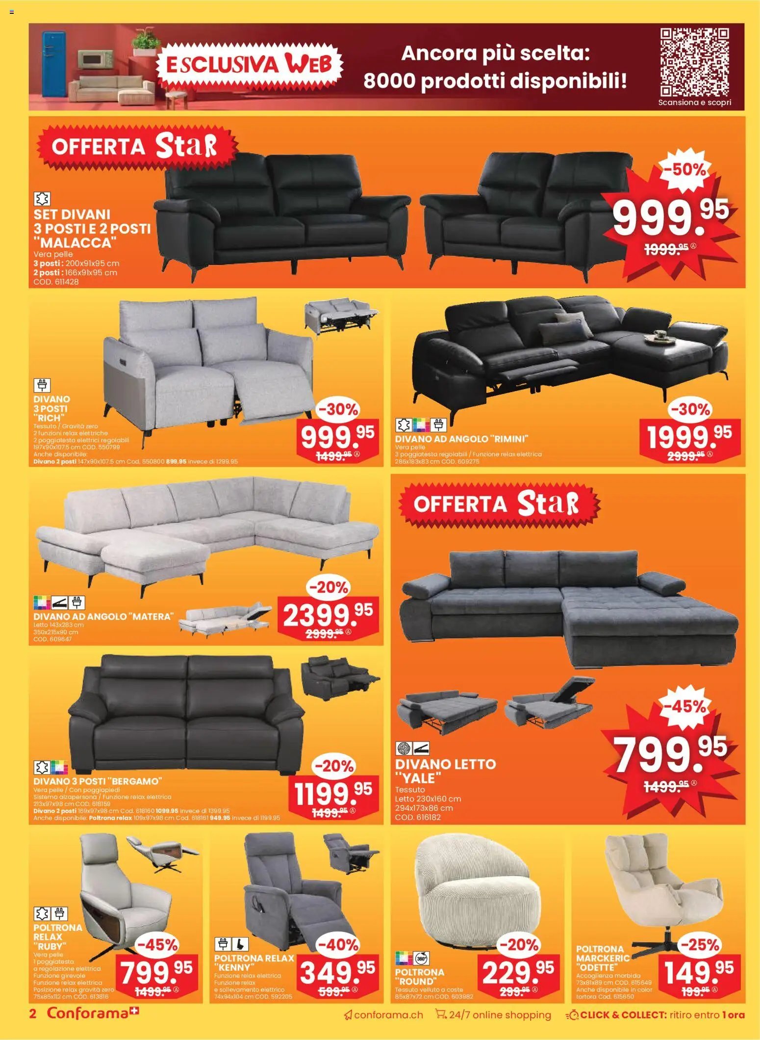 Conforama Aktionen IT (2025-12-31 - 2026-01-13)