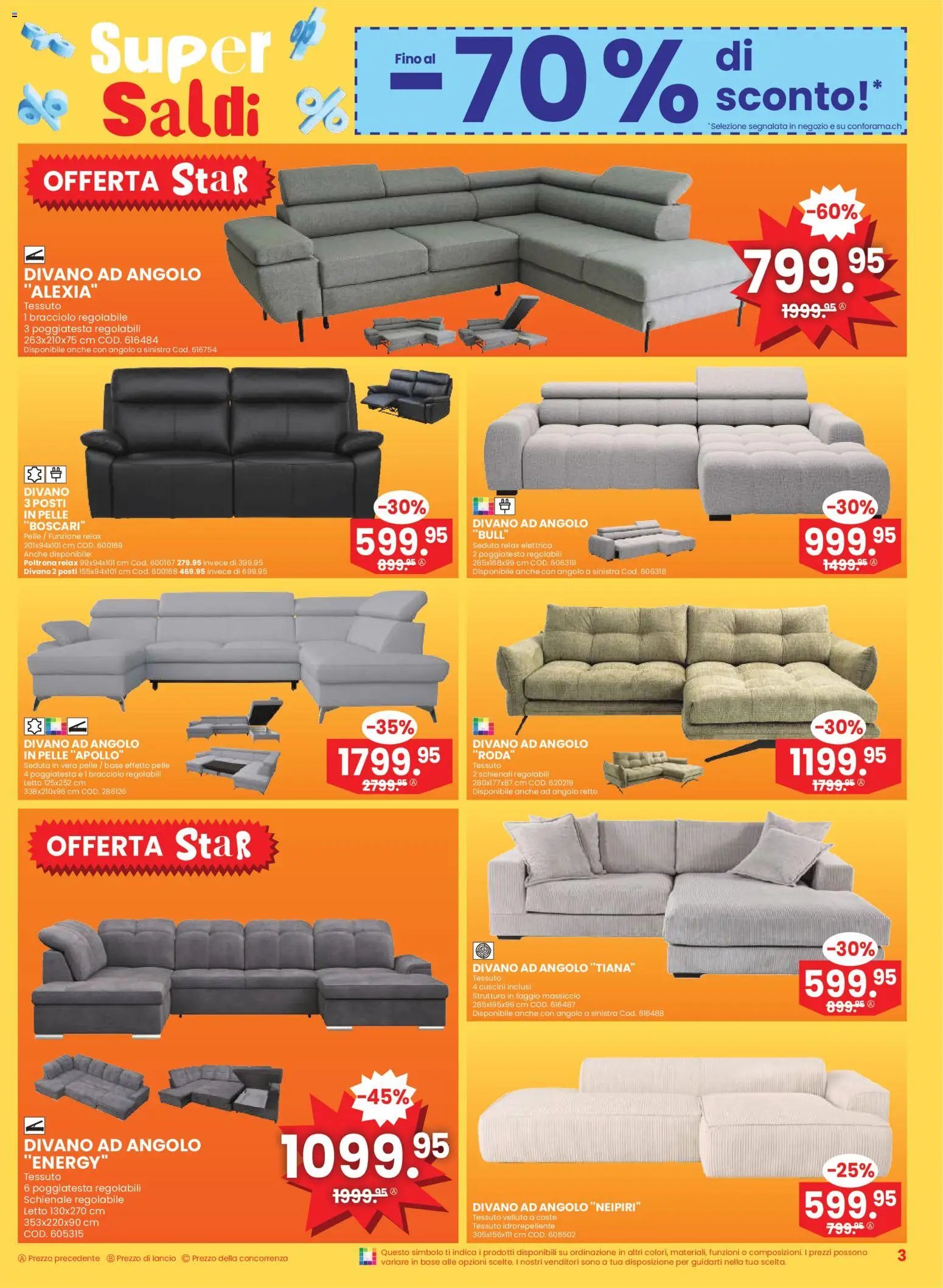 Conforama Aktionen IT (2025-12-31 - 2026-01-13)