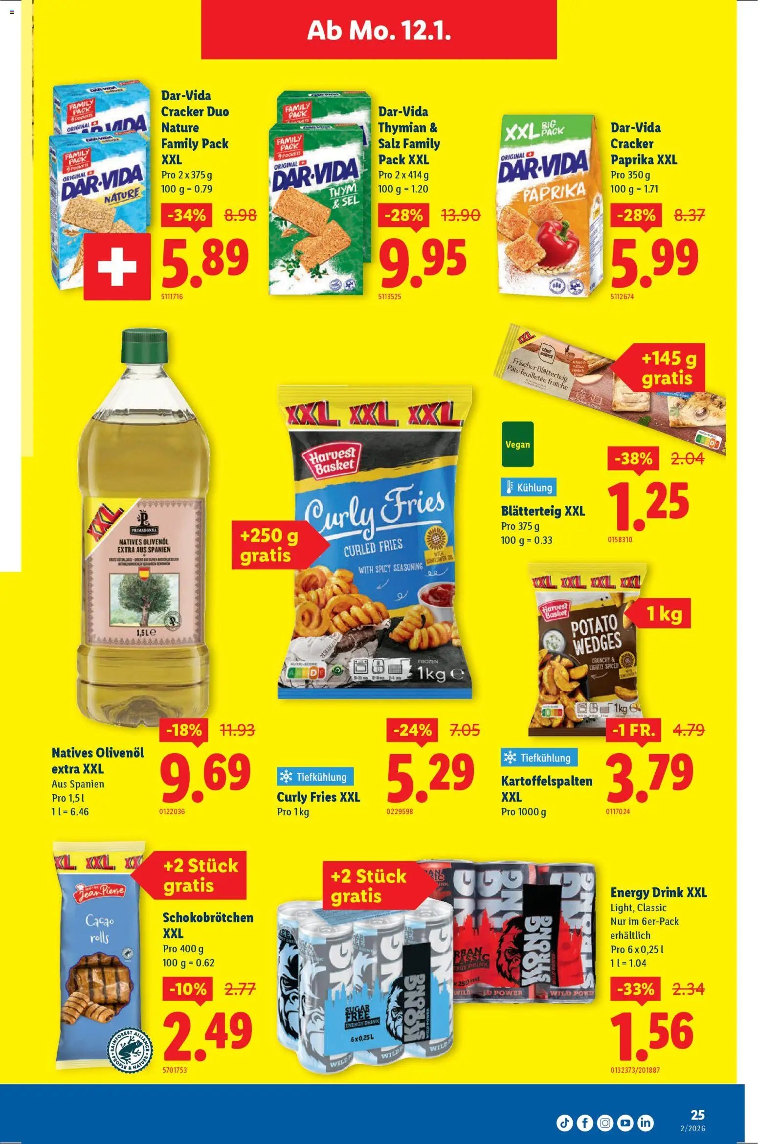 Lidl Aktionen (2026-01-08 - 2026-01-14) | 25