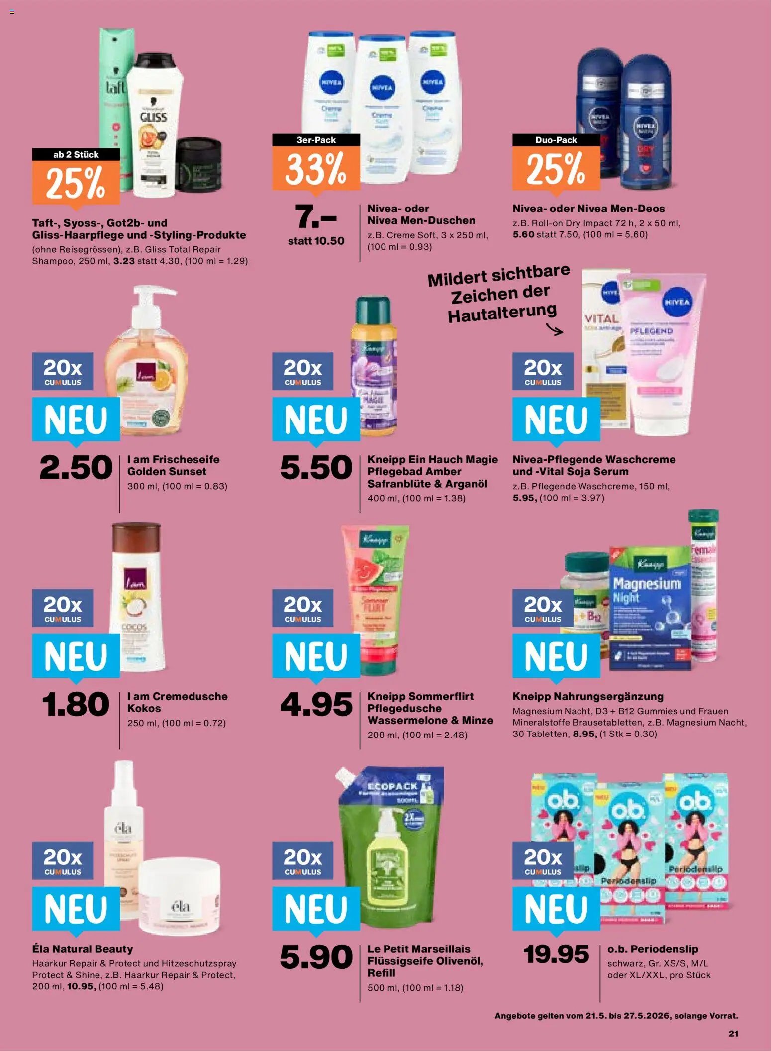 Migros aktionen (2026-05-21 - 2026-05-27)