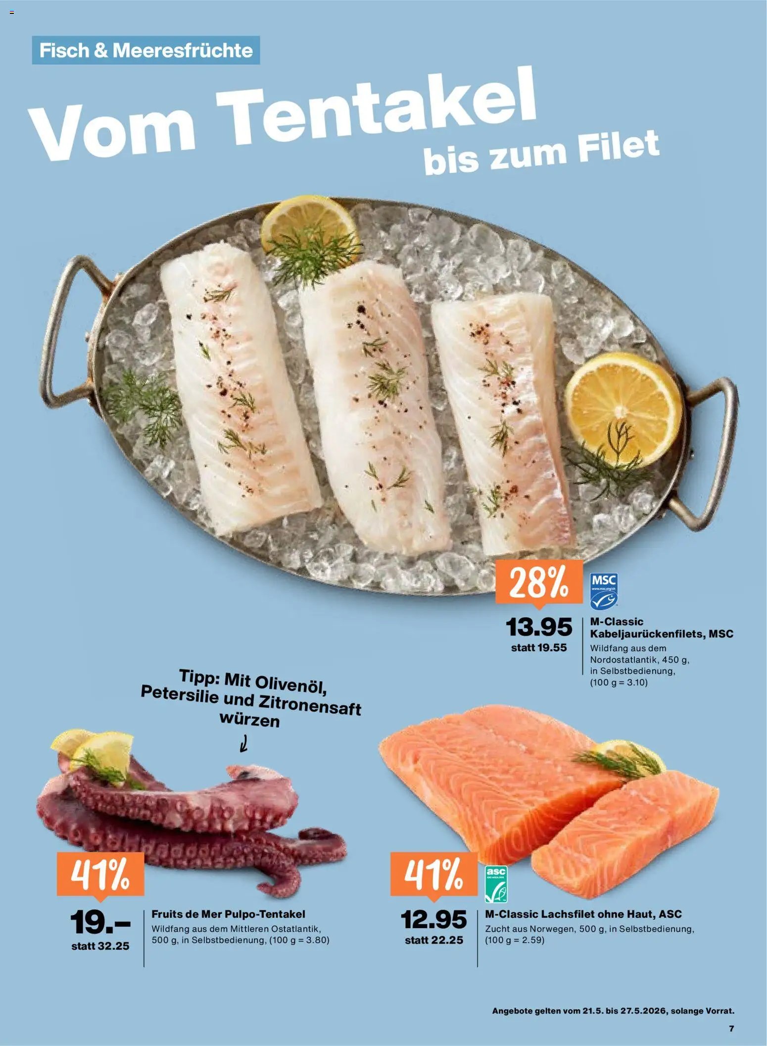 Migros aktionen (2026-05-21 - 2026-05-27)