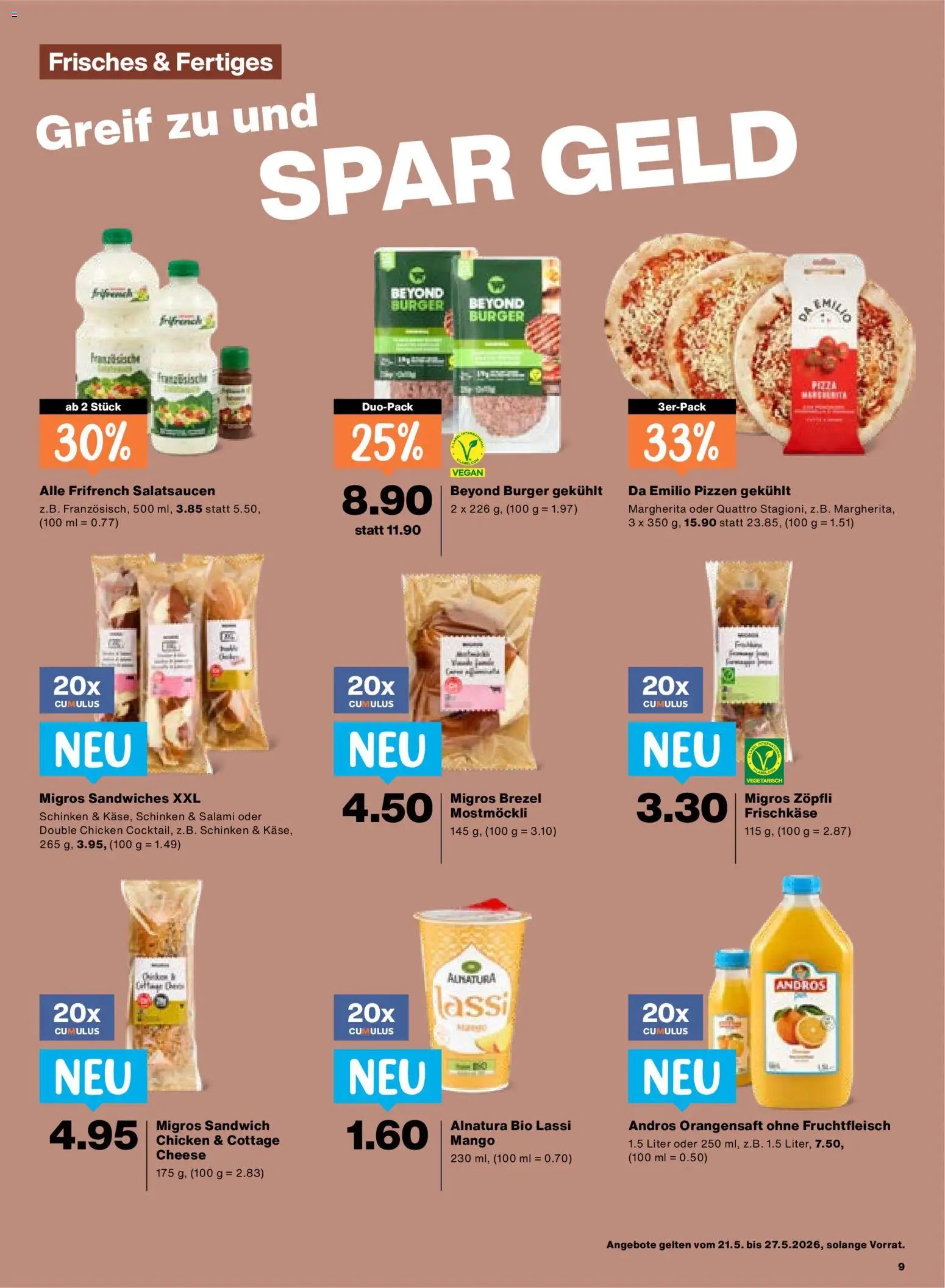 Migros aktionen (2026-05-21 - 2026-05-27)