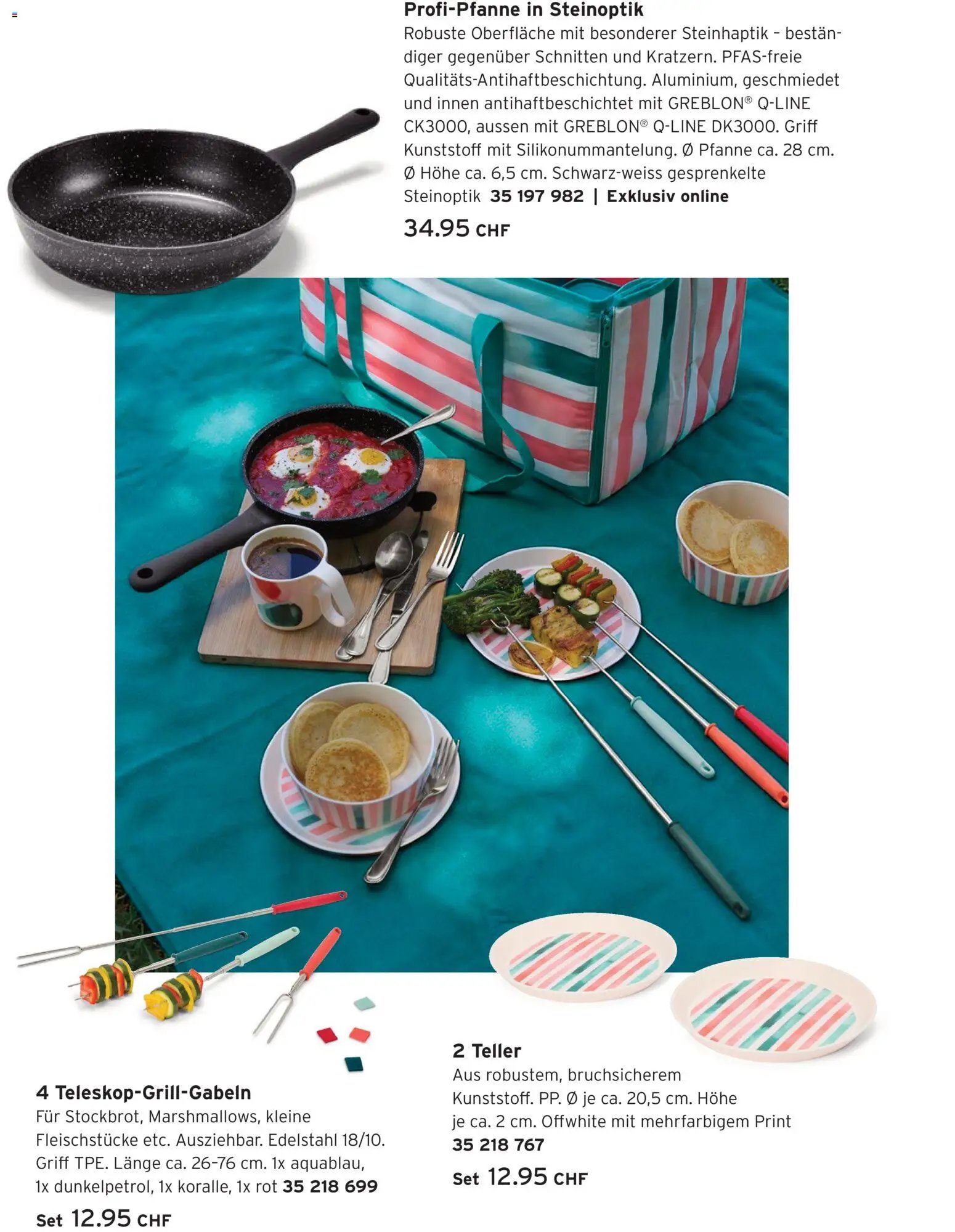 Tchibo aktionen Draußen kochen