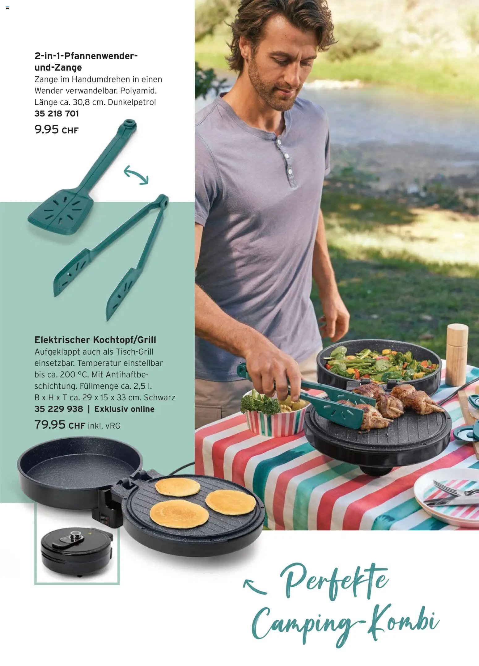 Tchibo aktionen Draußen kochen