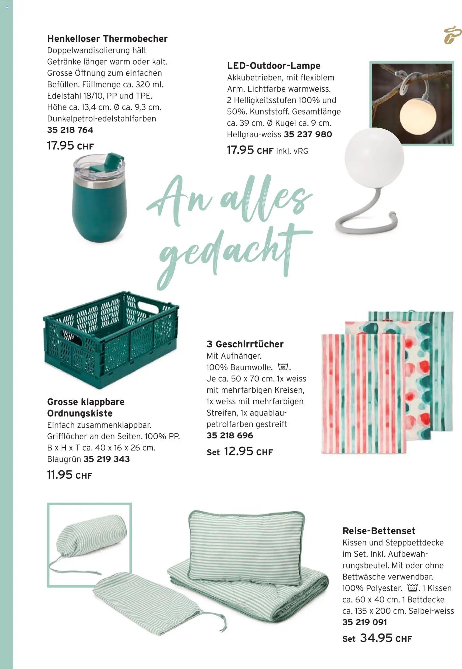 Tchibo aktionen Draußen kochen