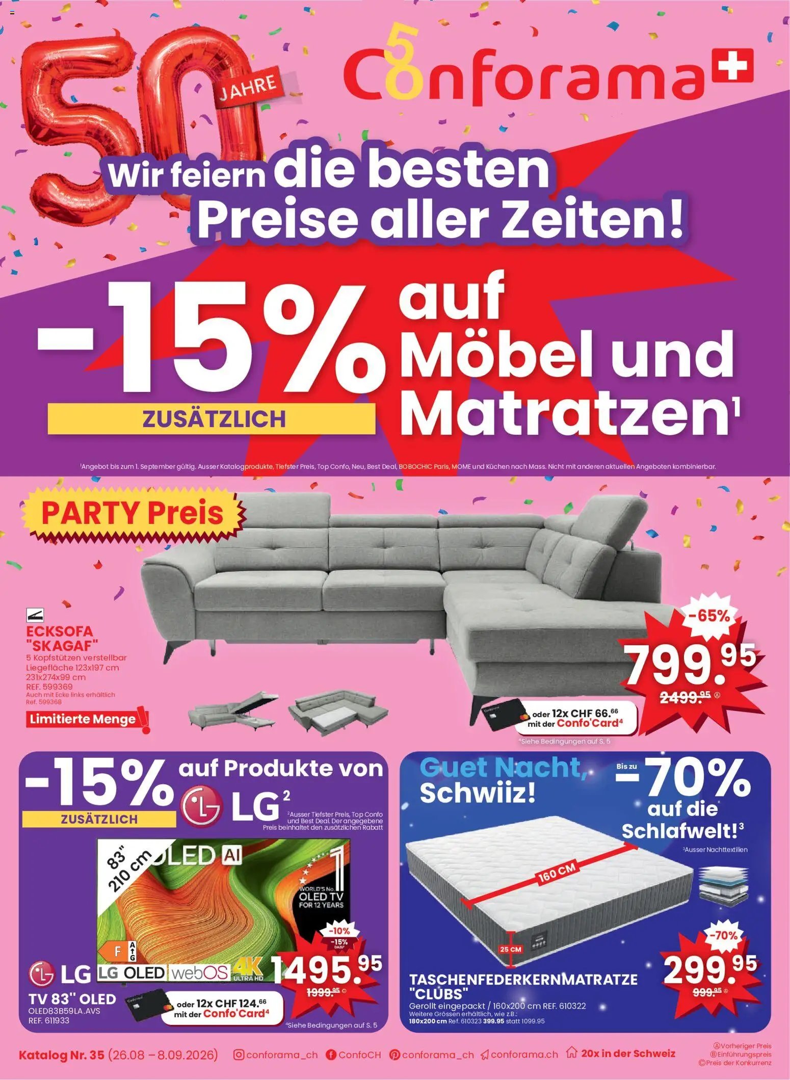 Conforama aktionen