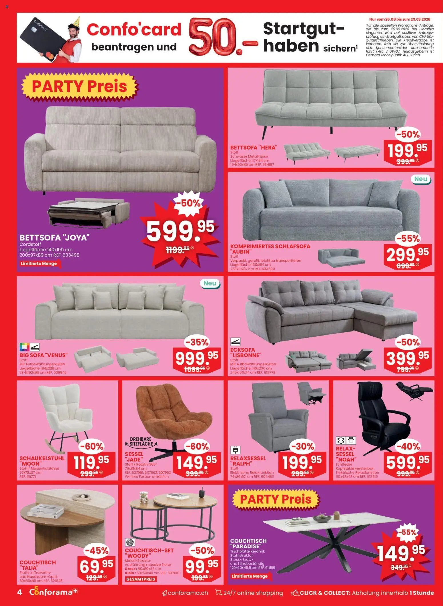 Conforama aktionen