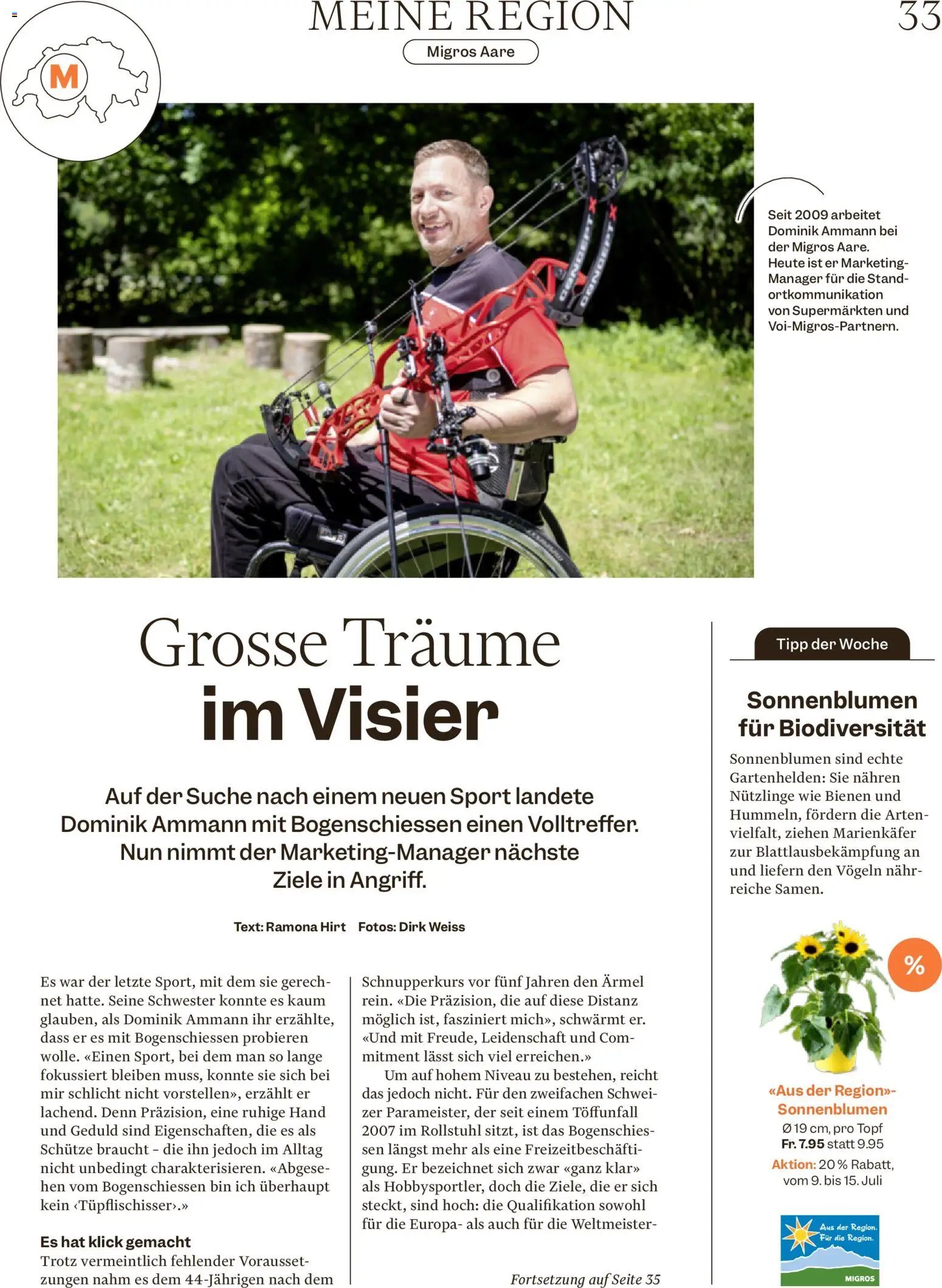 Migros aktionen Magazin