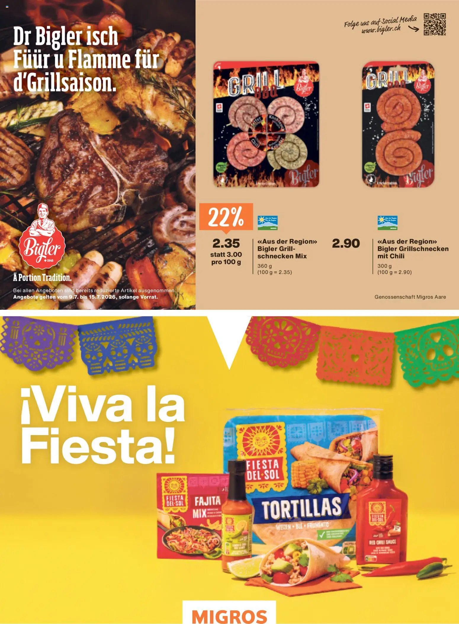 Migros aktionen Magazin