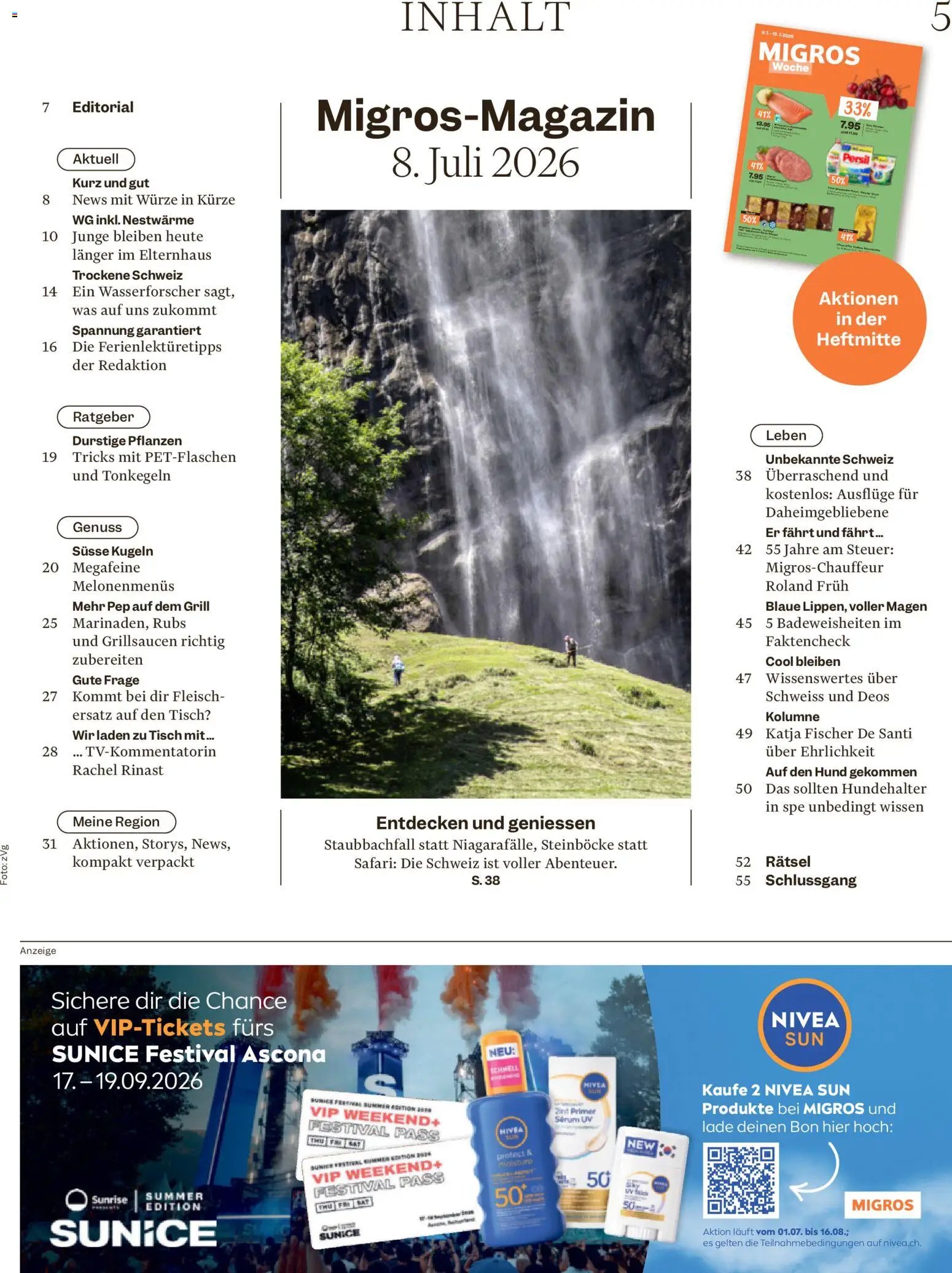 Migros aktionen Magazin