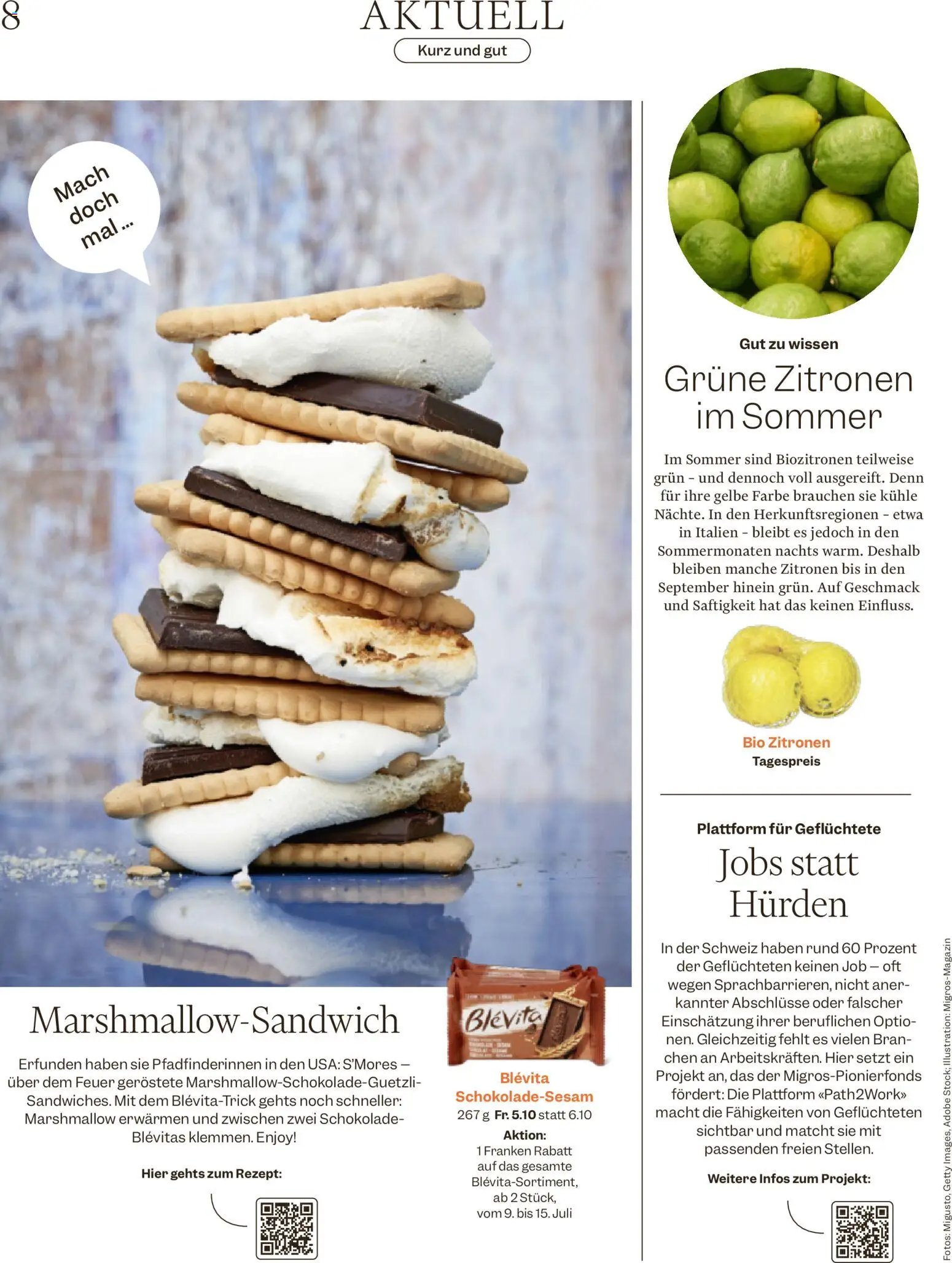 Migros aktionen Magazin