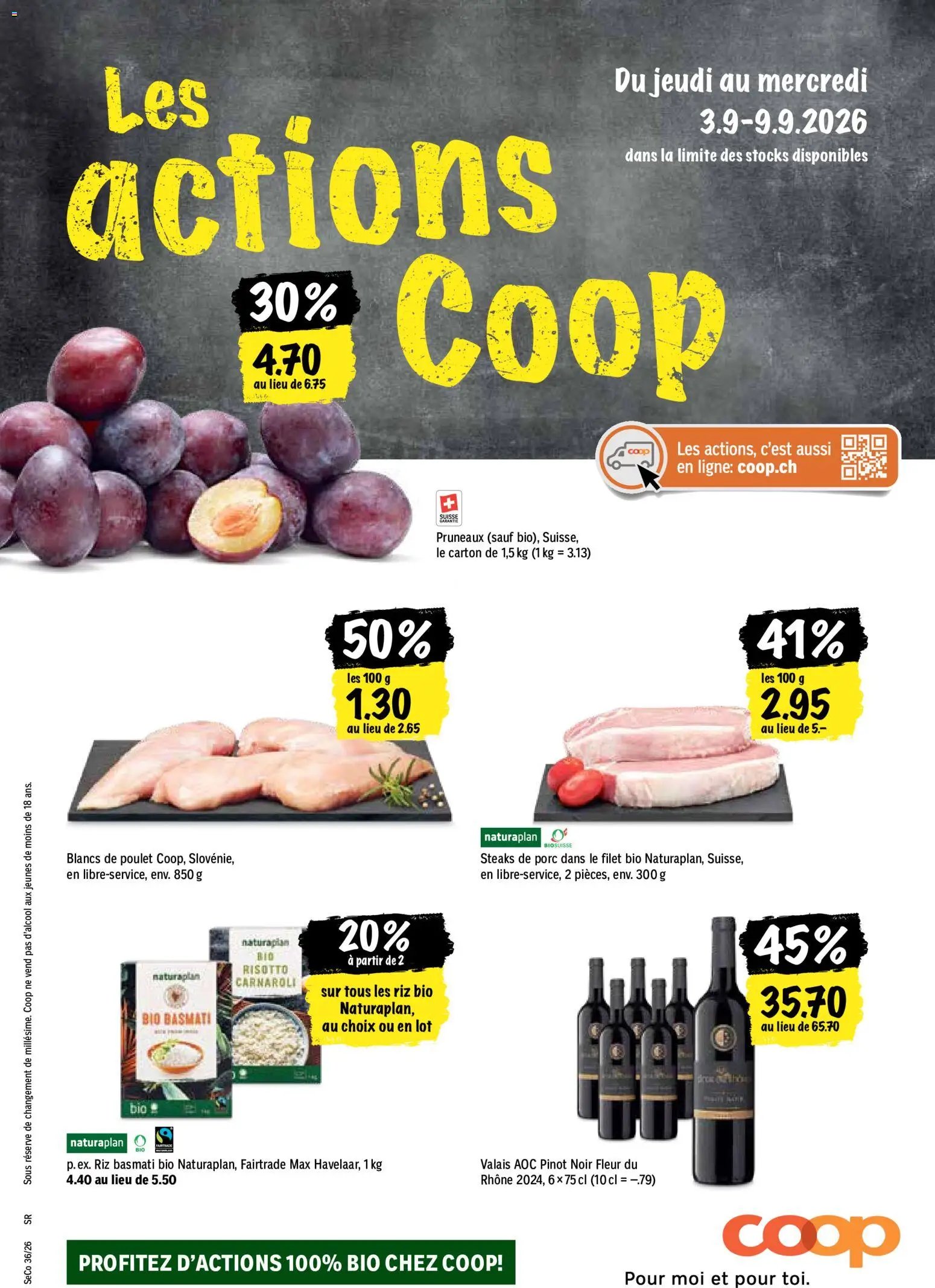 Coop aktionen FR