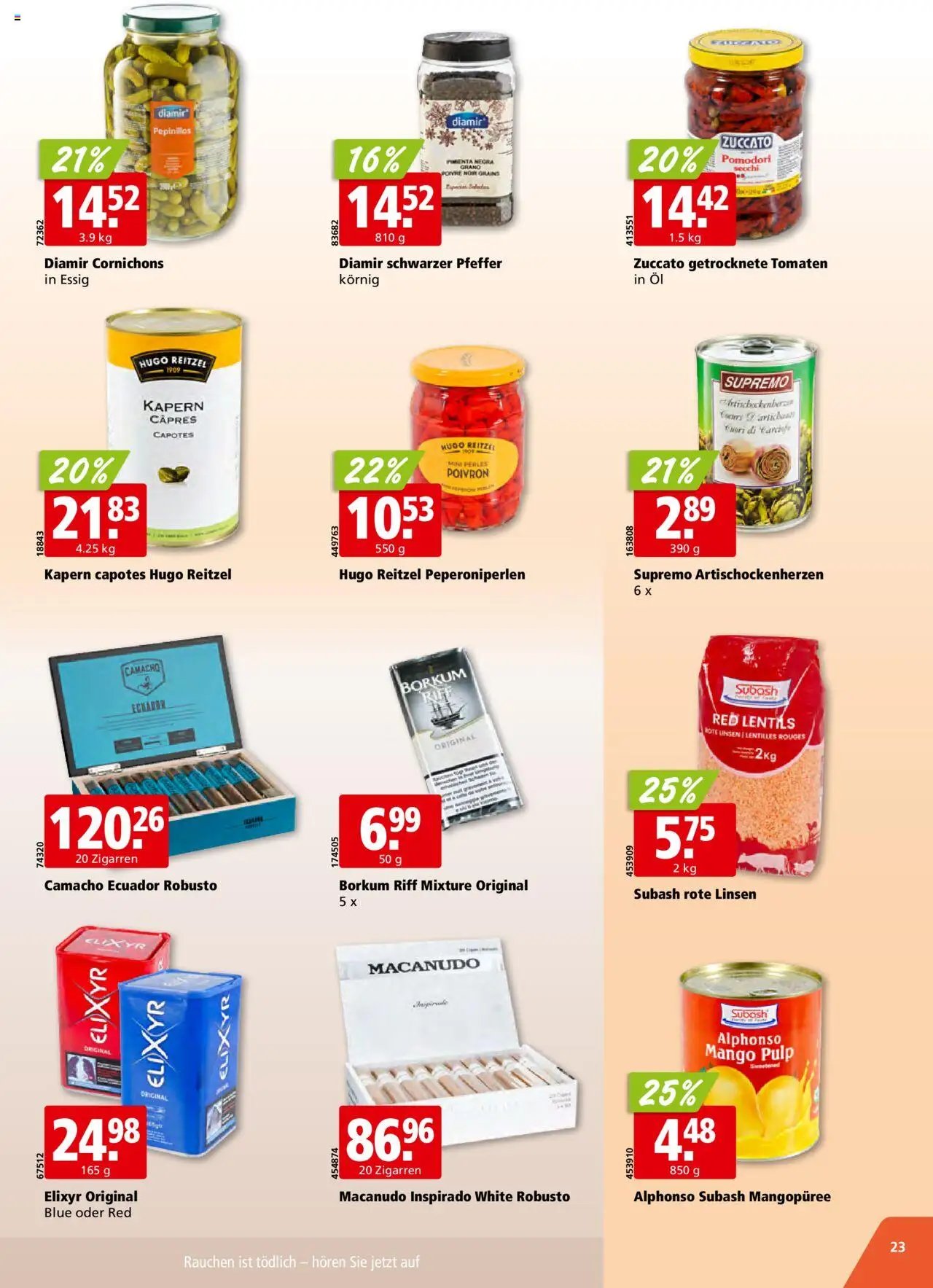 Aligro Aktionen (2025-10-20 - 2025-10-25)