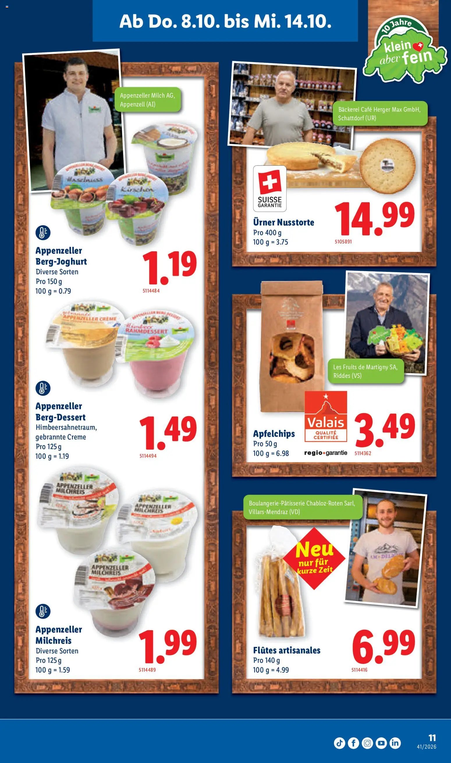 Lidl aktionen Feinste Schweizer Spezialitäten