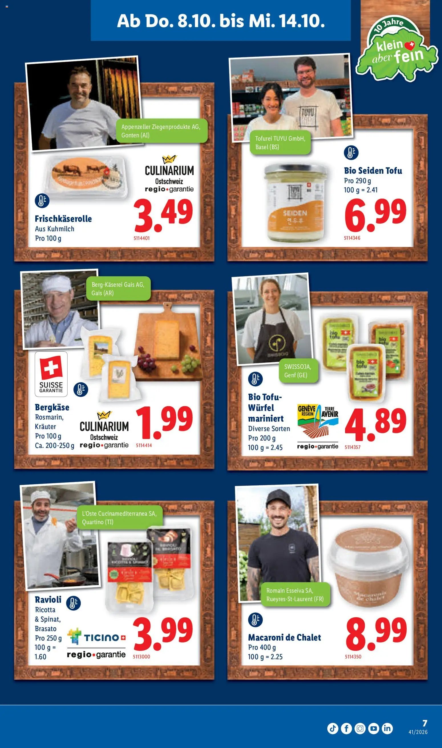 Lidl aktionen Feinste Schweizer Spezialitäten