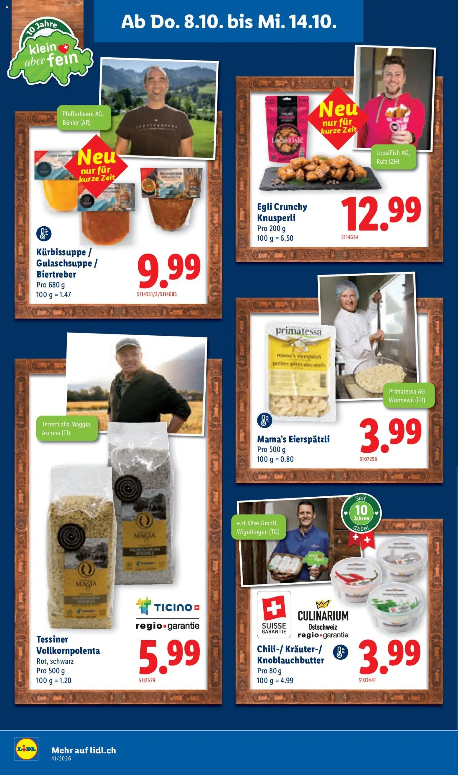 Lidl aktionen Feinste Schweizer Spezialitäten