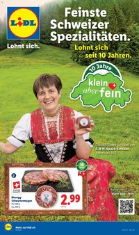 Lidl aktionen Feinste Schweizer Spezialitäten