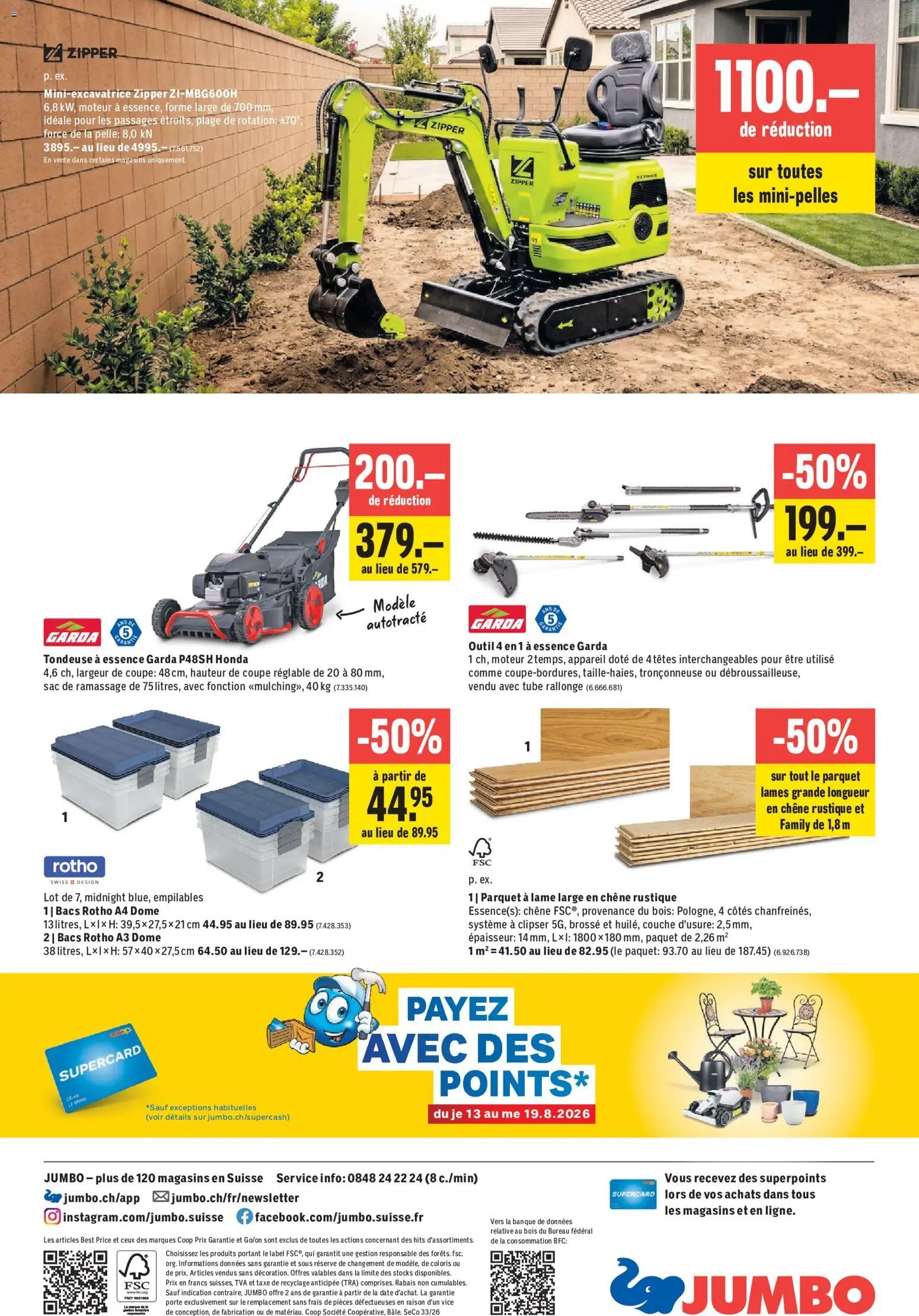 Jumbo aktionen FR