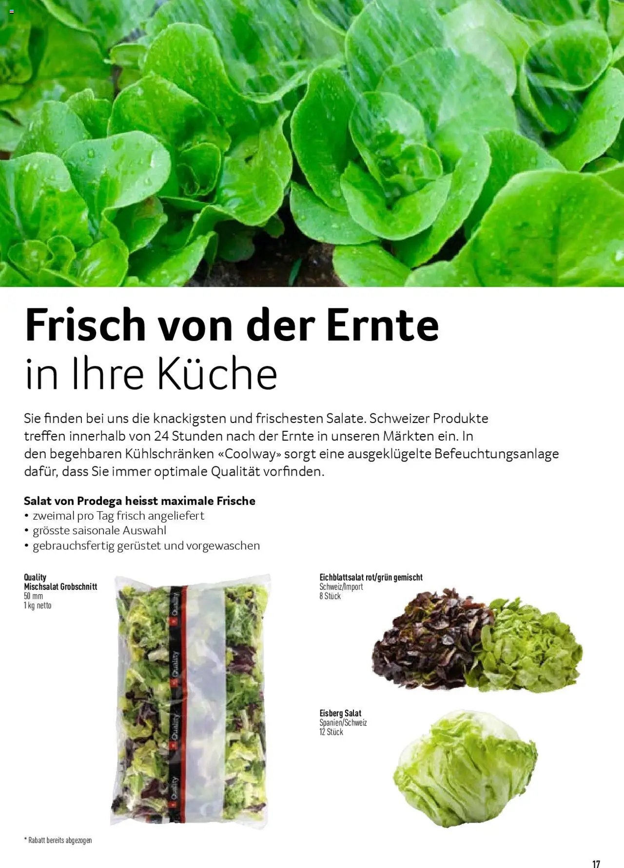 Prodega Aktionen Schweizer Armee (2025-04-15 - 2025-12-31)