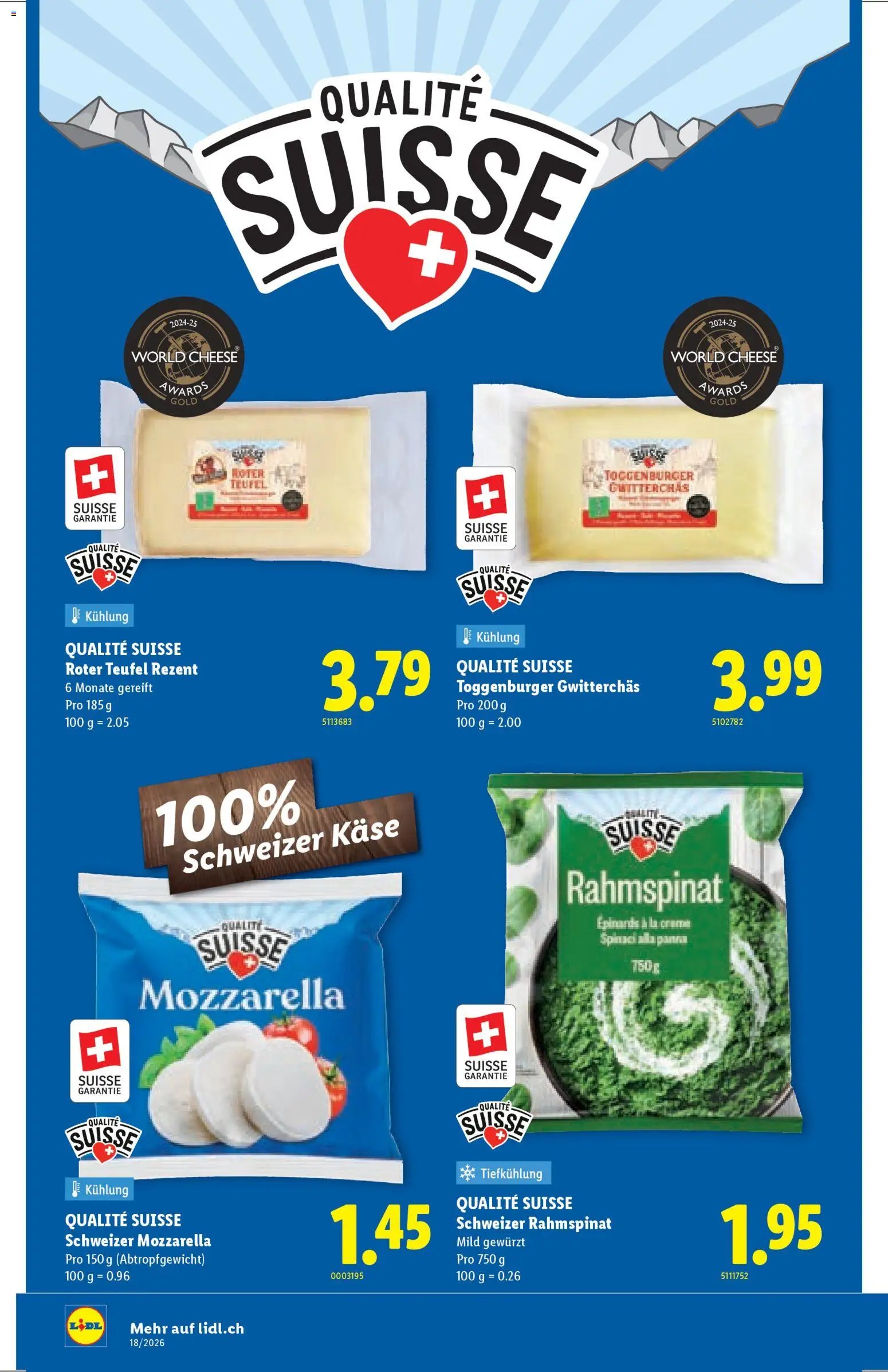 Lidl aktionen Qualité Suisse (2026-04-30 - 2026-05-06)