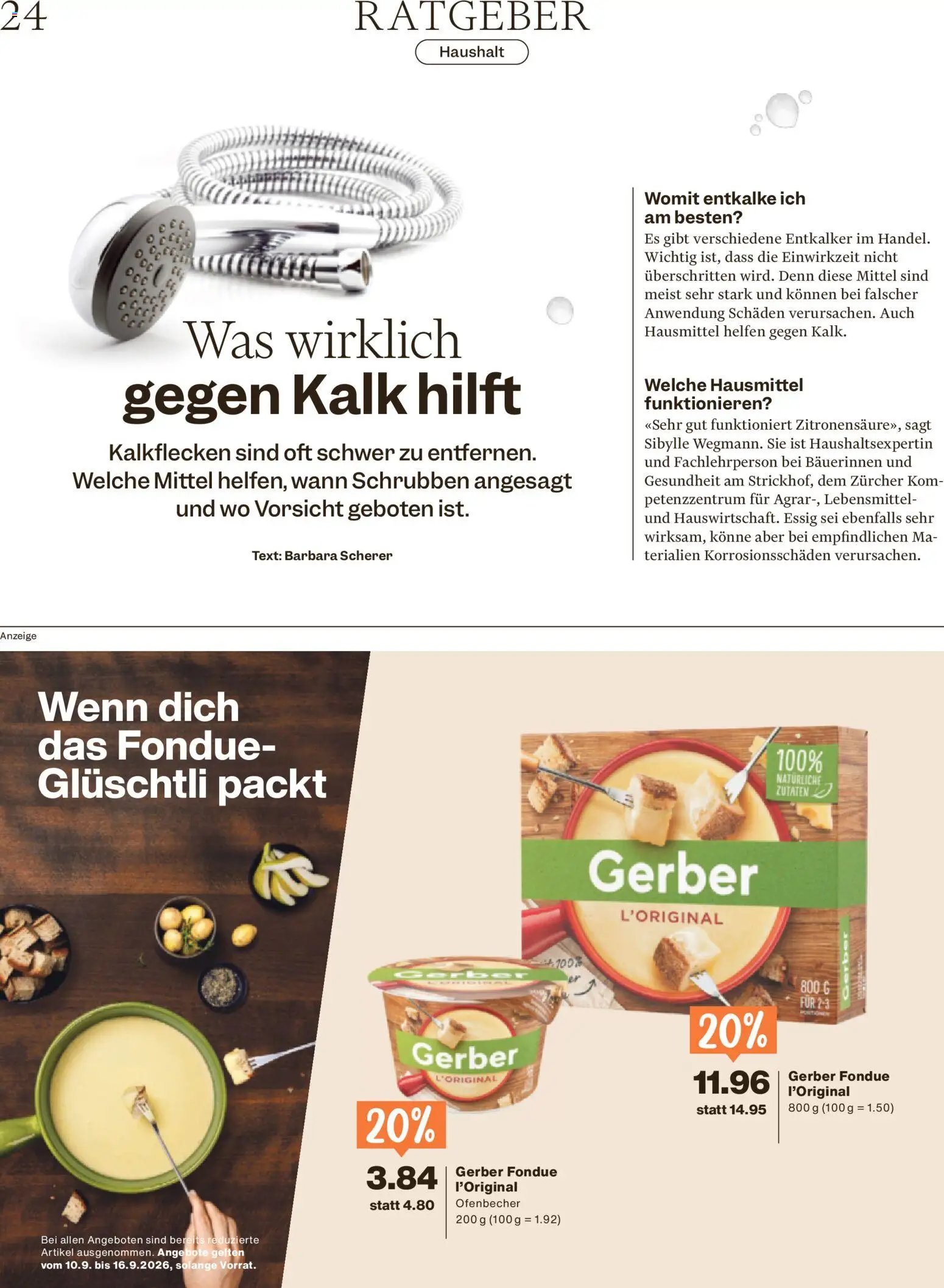 Migros aktionen Magazin