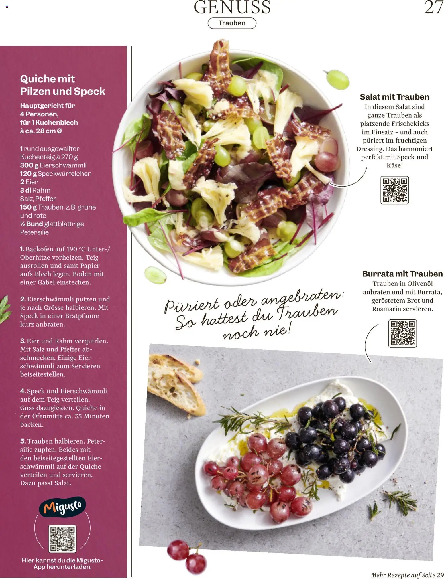 Migros aktionen Magazin