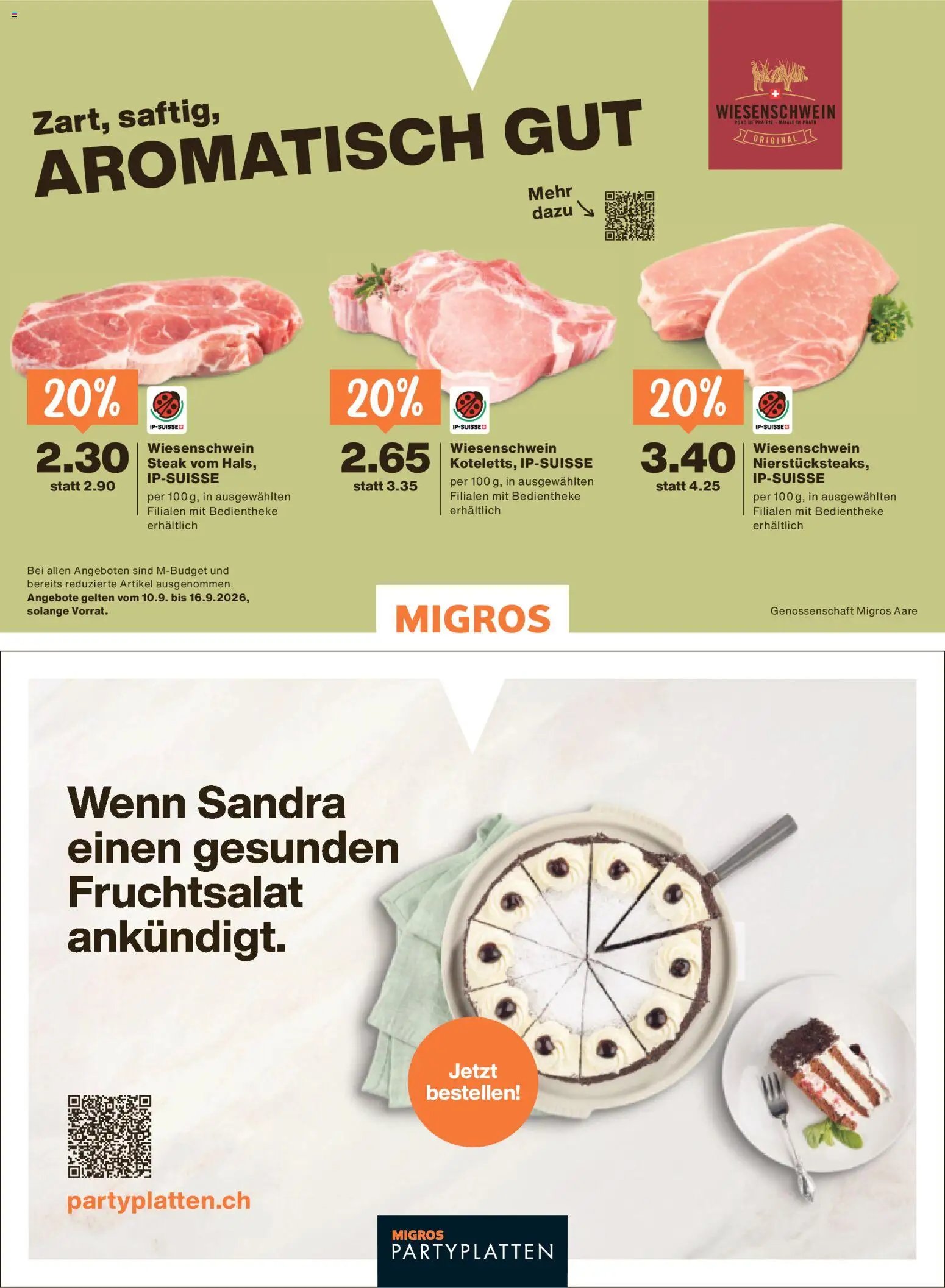 Migros aktionen Magazin