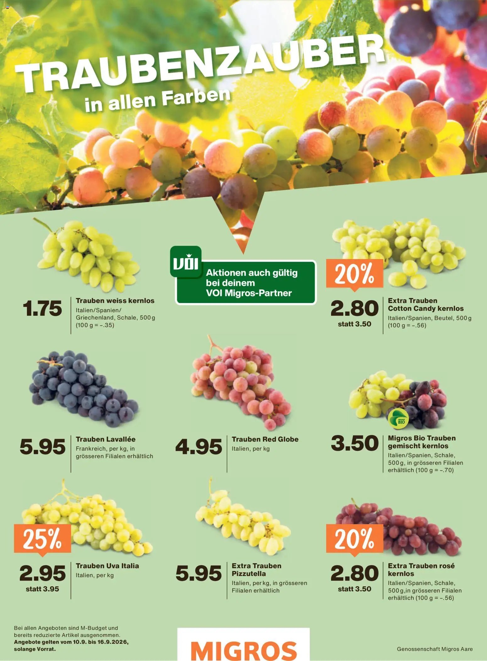Migros aktionen Magazin
