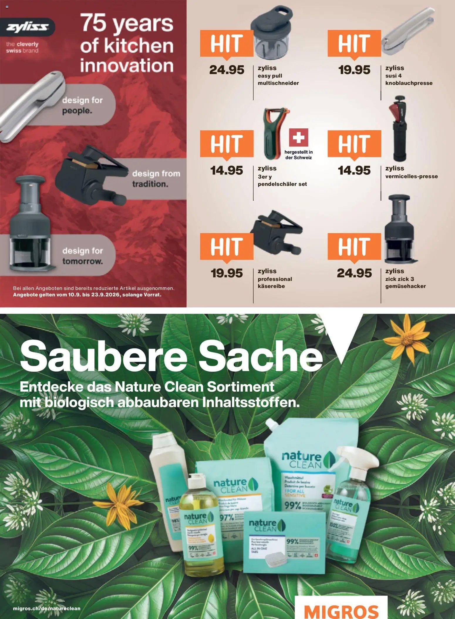 Migros aktionen Magazin