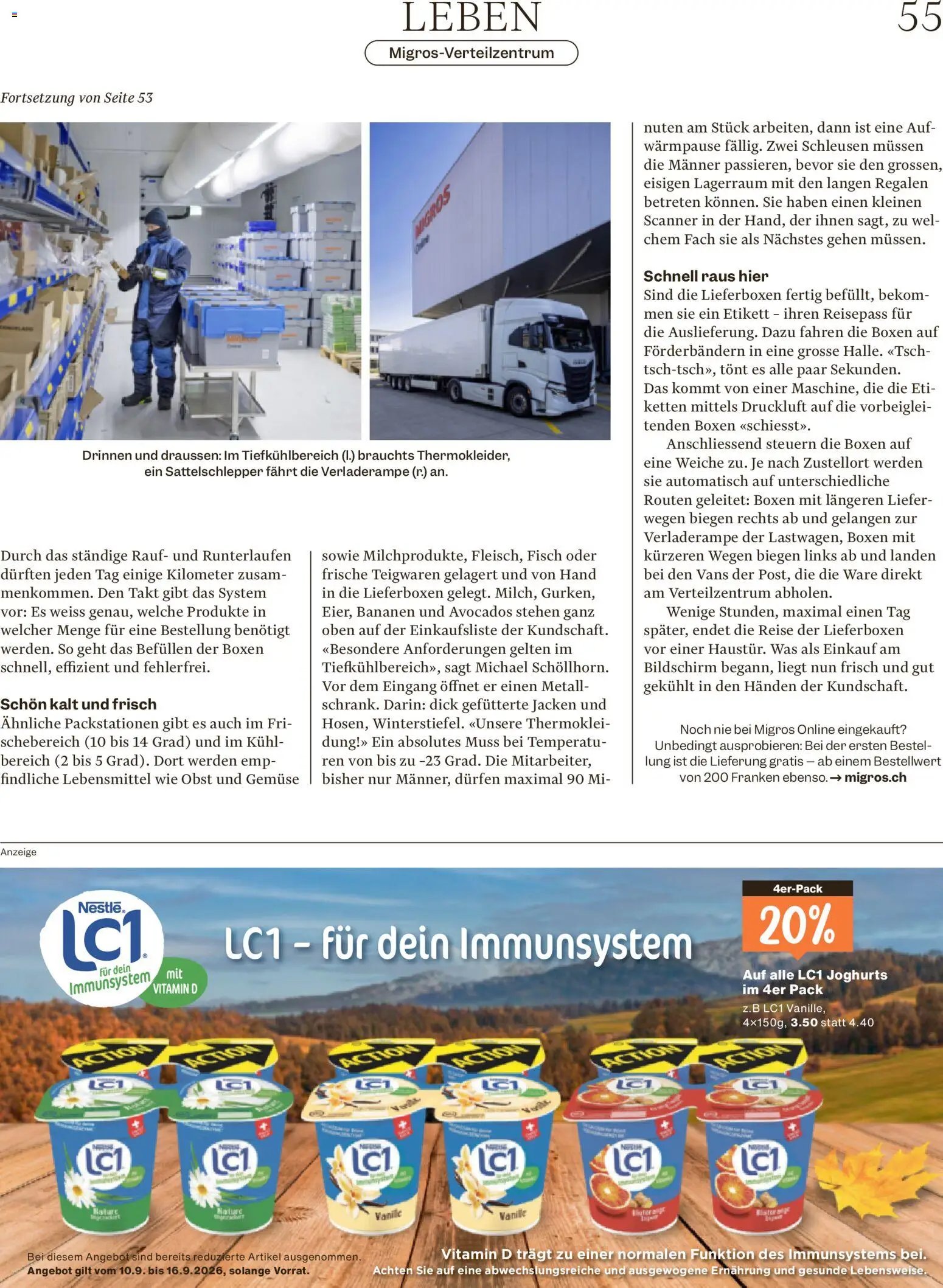 Migros aktionen Magazin