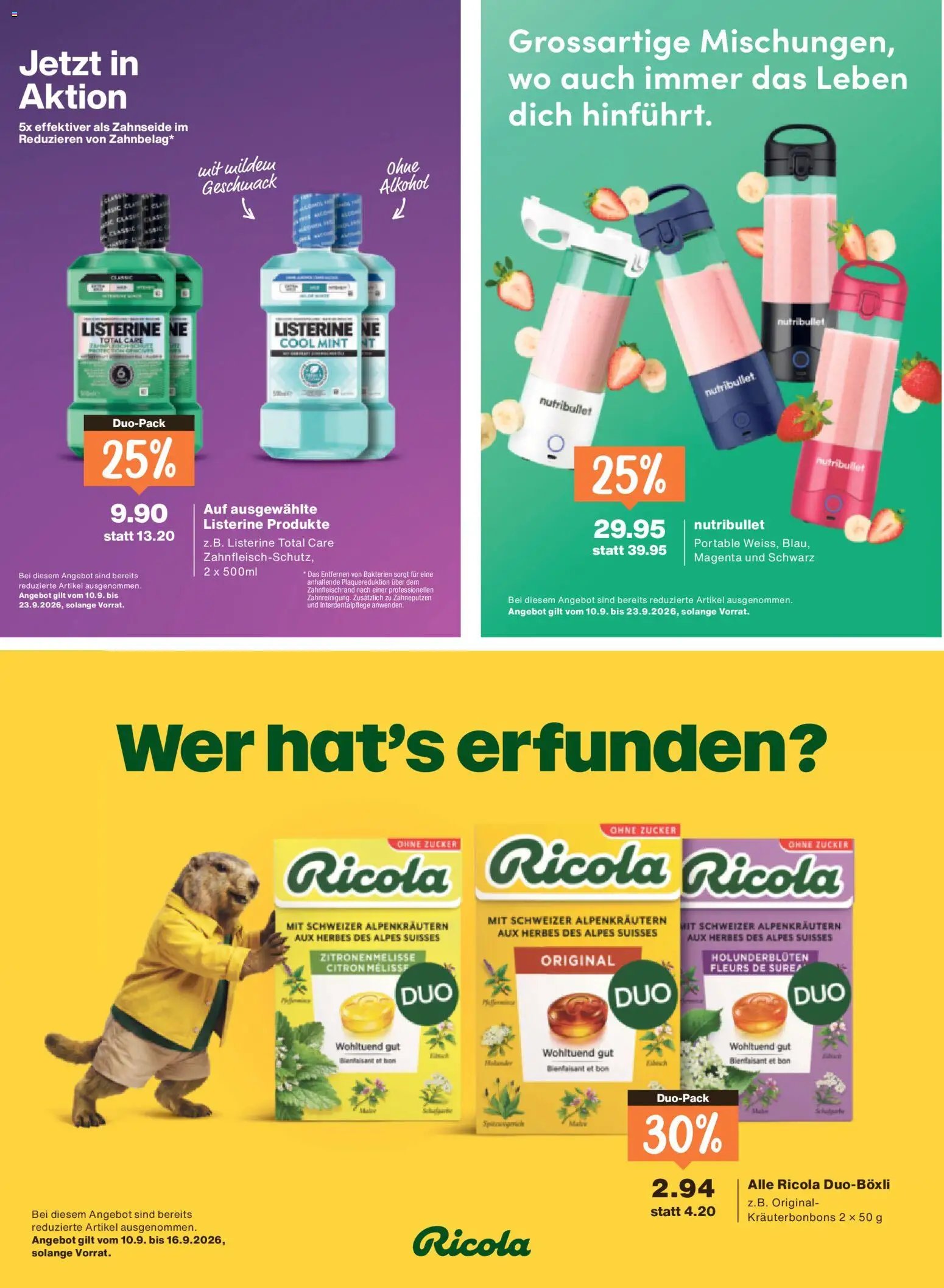 Migros aktionen Magazin