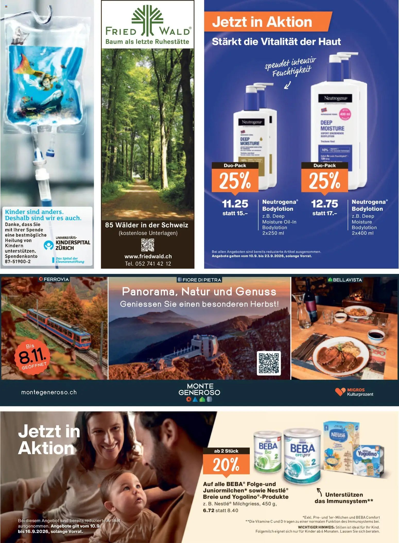 Migros aktionen Magazin