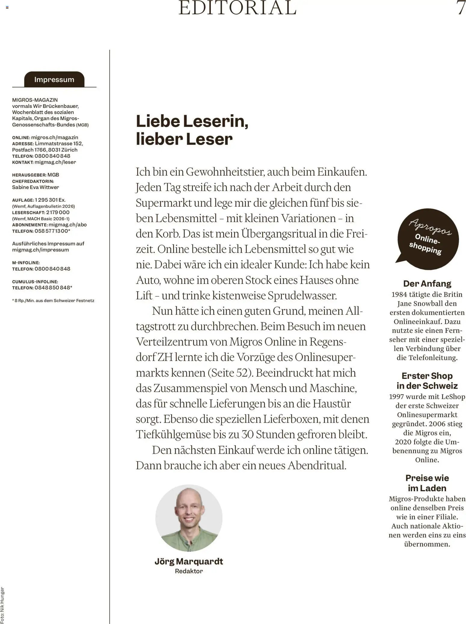 Migros aktionen Magazin