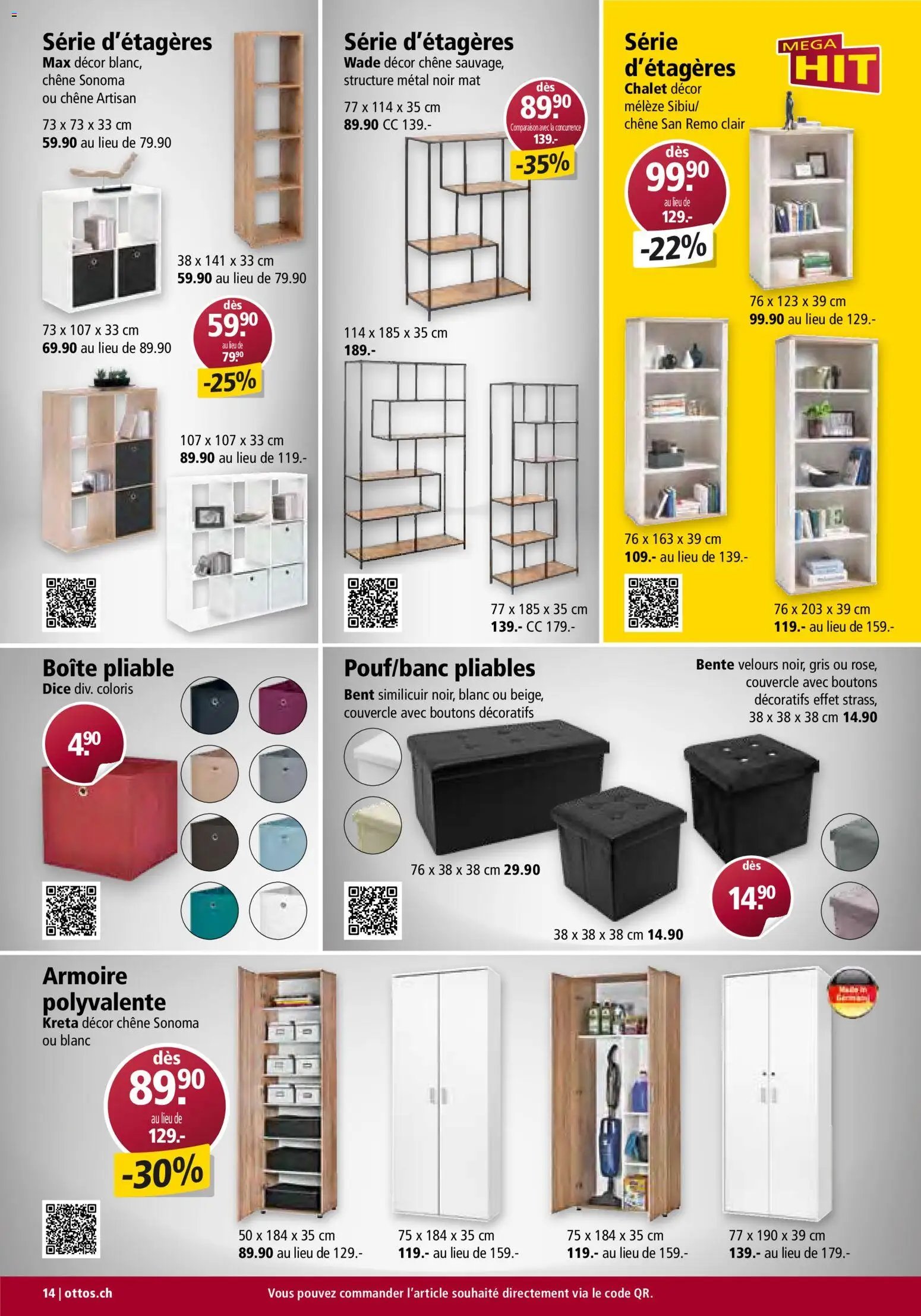 Otto's aktionen Meubles (2026-05-01 - 2026-06-30)
