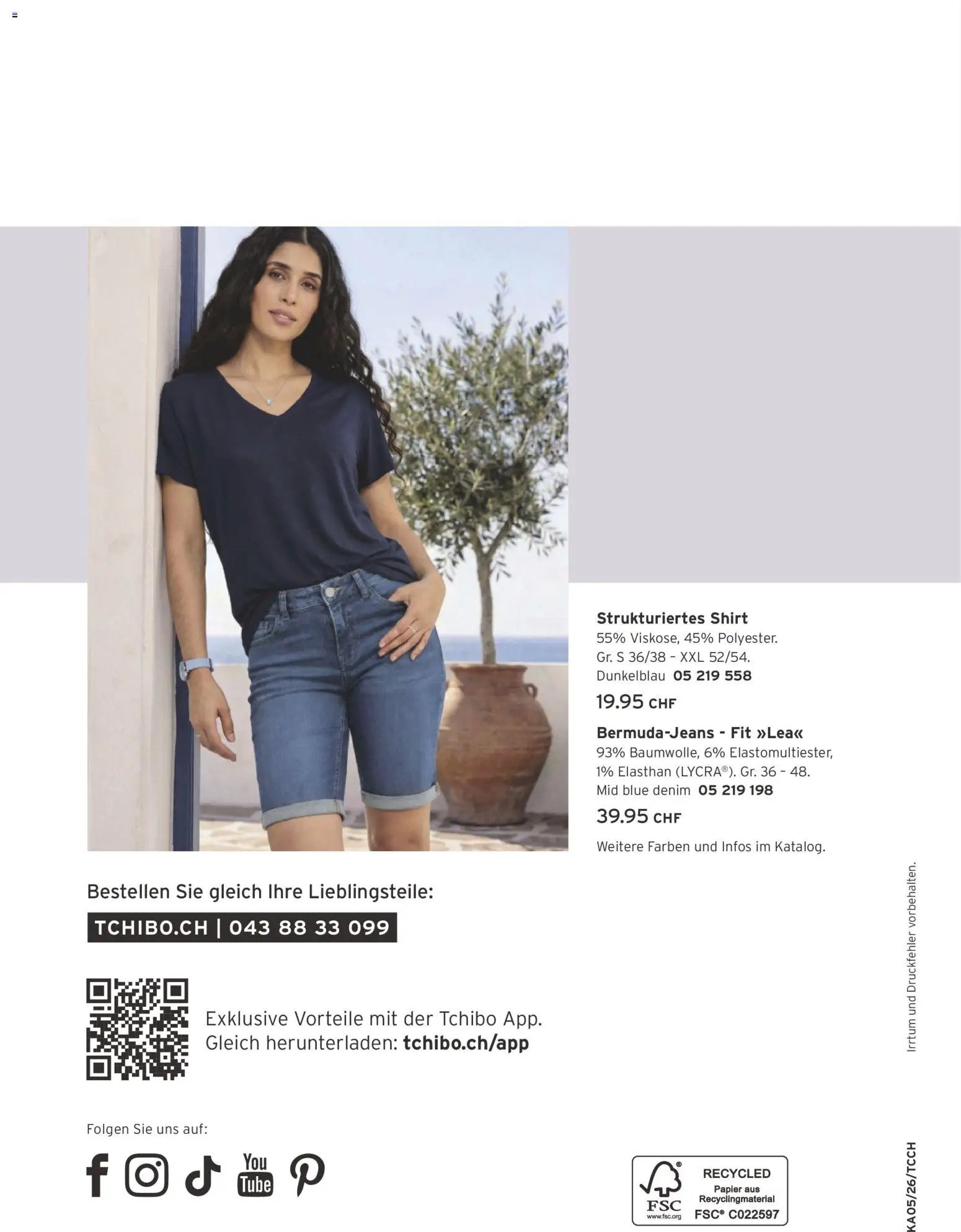 Tchibo aktionen (2026-05-12 - 2026-05-31) | 172
