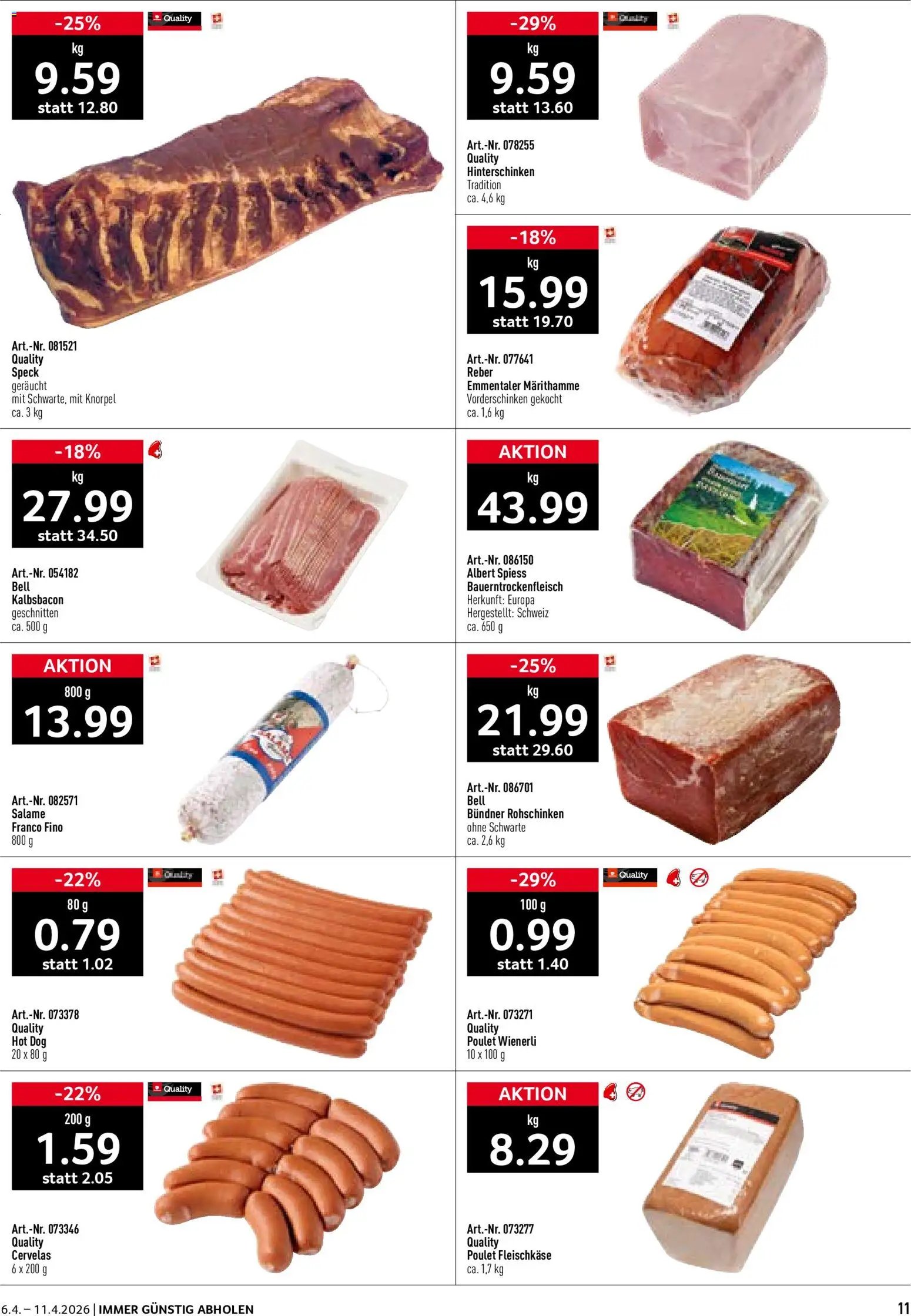 Prodega aktionen (2026-04-06 - 2026-04-11) | 11